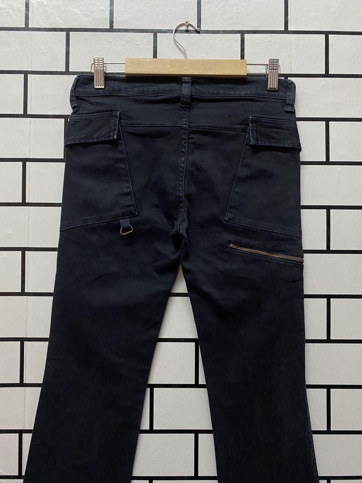 Johnbull × Vintage Vintage Johnbull Cargo Bush Flare Fit Pants Low Rise Size US 28 / EU 44 - 11 Thumbnail