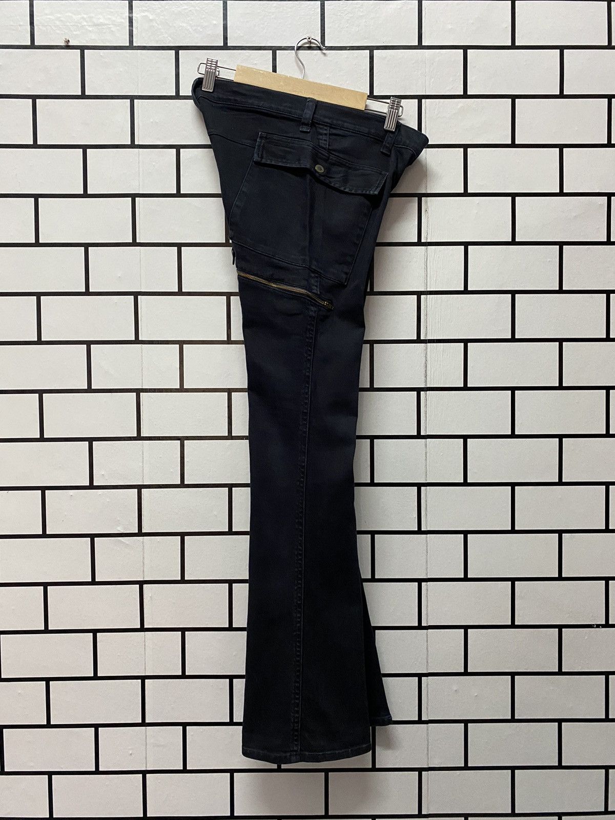 Johnbull × Vintage Vintage Johnbull Cargo Bush Flare Fit Pants Low Rise Size US 28 / EU 44 - 3 Thumbnail