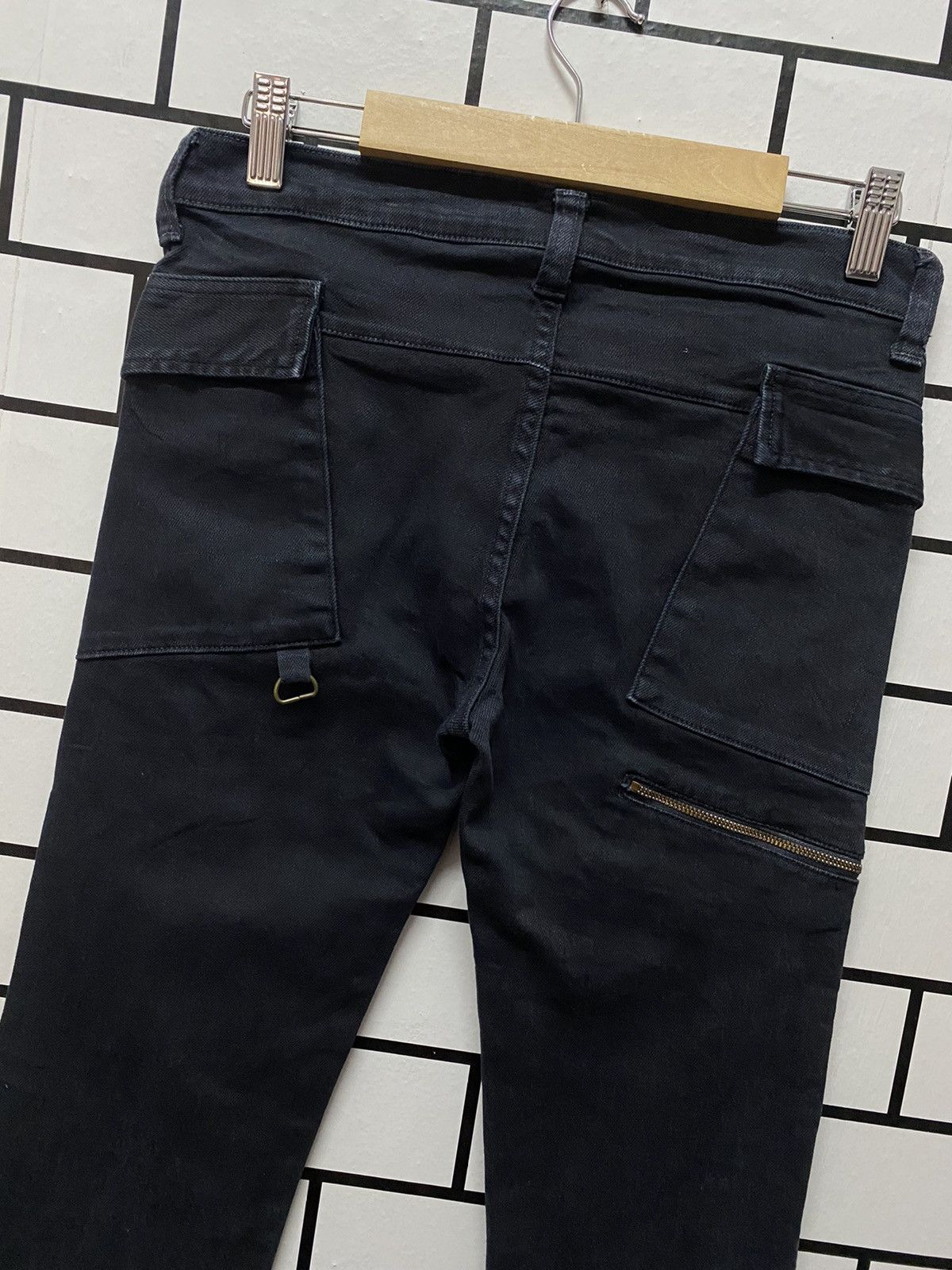 Johnbull × Vintage Vintage Johnbull Cargo Bush Flare Fit Pants Low Rise Size US 28 / EU 44 - 13 Thumbnail