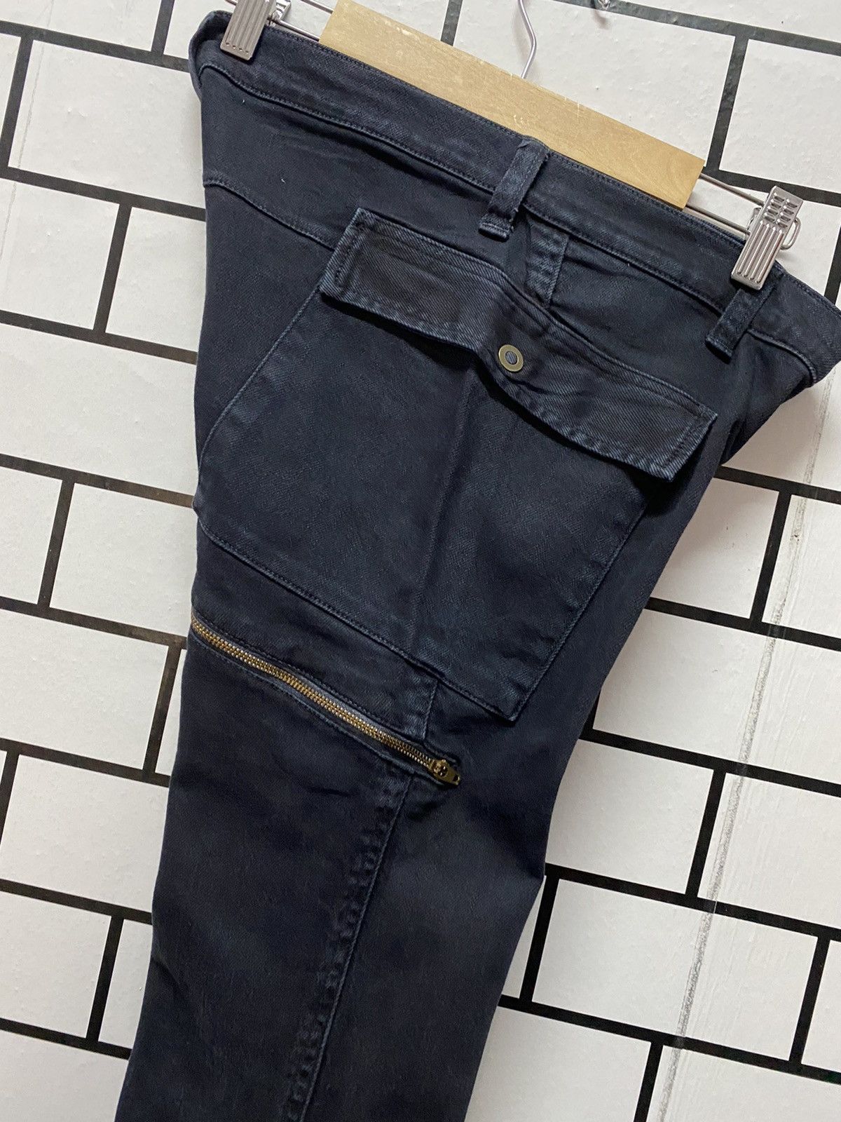 Johnbull × Vintage Vintage Johnbull Cargo Bush Flare Fit Pants Low Rise Size US 28 / EU 44 - 4 Thumbnail