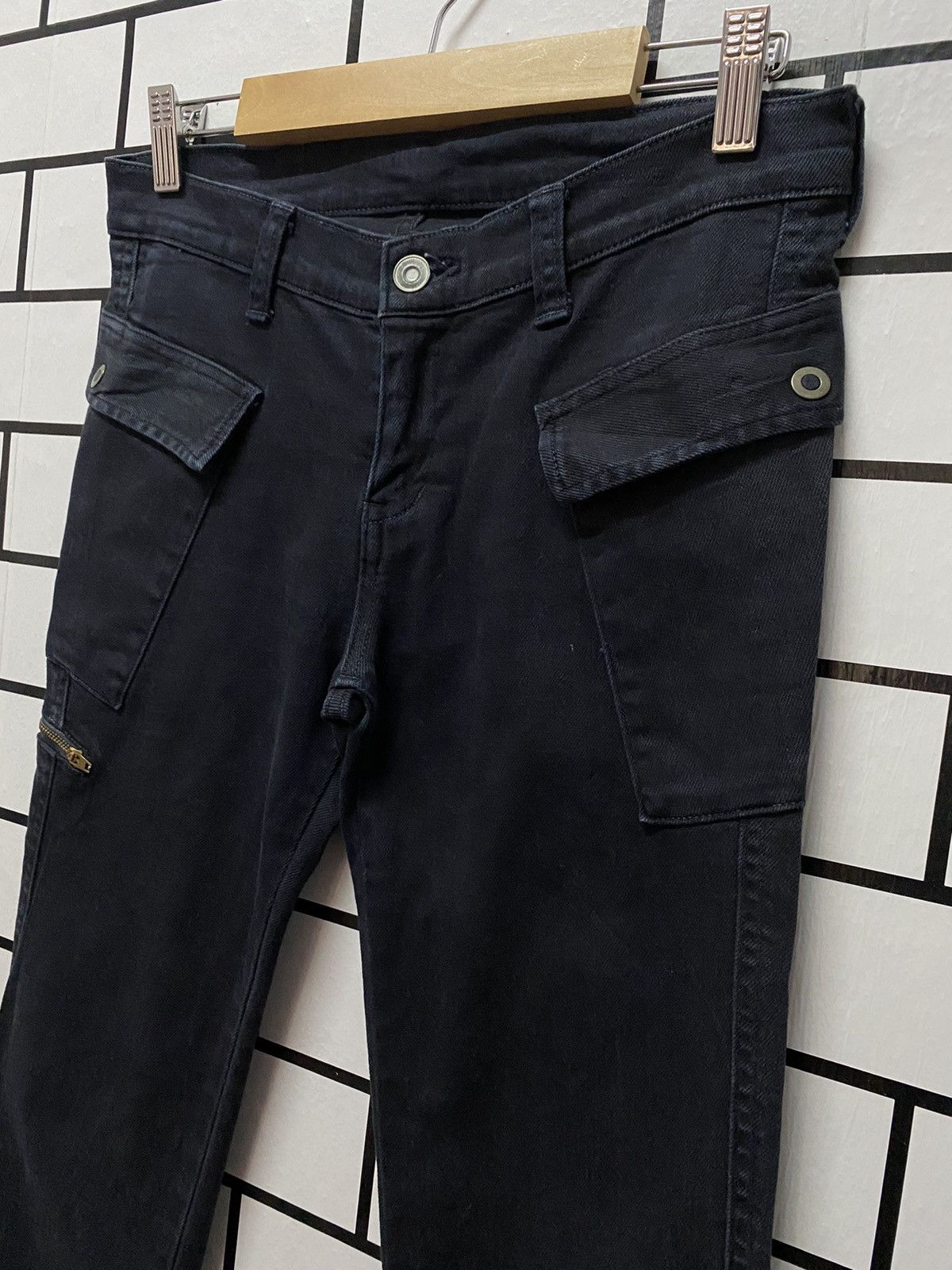 Johnbull × Vintage Vintage Johnbull Cargo Bush Flare Fit Pants Low Rise Size US 28 / EU 44 - 9 Thumbnail