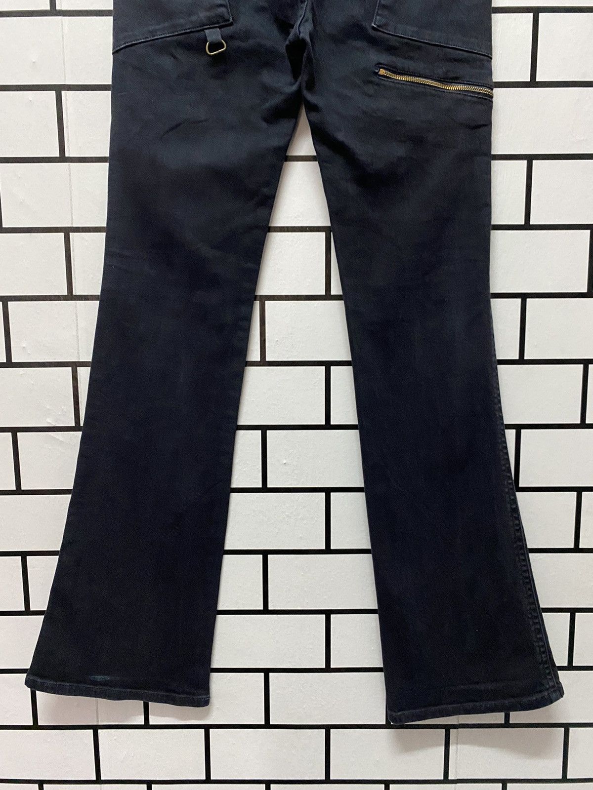 Johnbull × Vintage Vintage Johnbull Cargo Bush Flare Fit Pants Low Rise Size US 28 / EU 44 - 12 Thumbnail