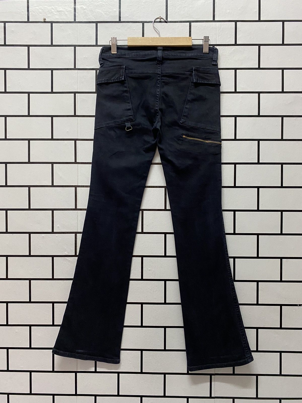 Johnbull × Vintage Vintage Johnbull Cargo Bush Flare Fit Pants Low Rise Size US 28 / EU 44 - 10 Thumbnail