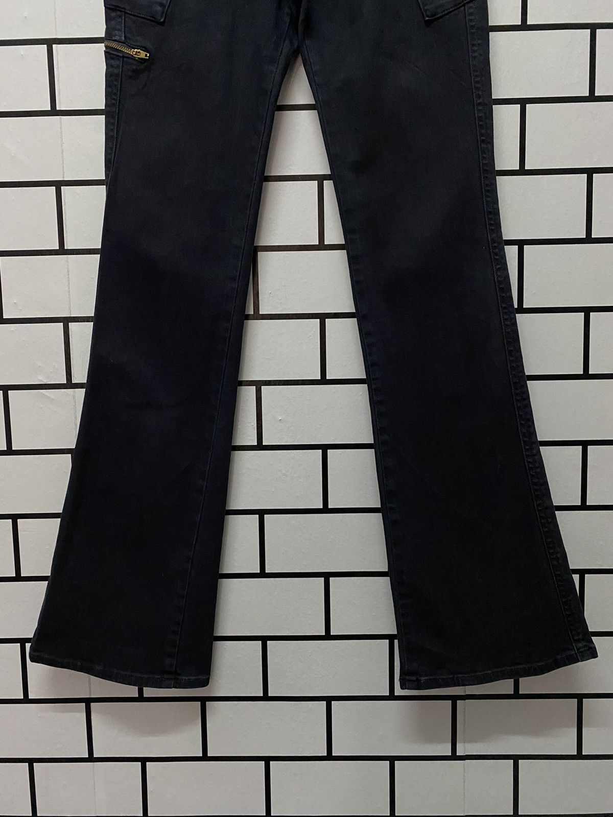 Johnbull × Vintage Vintage Johnbull Cargo Bush Flare Fit Pants Low Rise Size US 28 / EU 44 - 6 Thumbnail