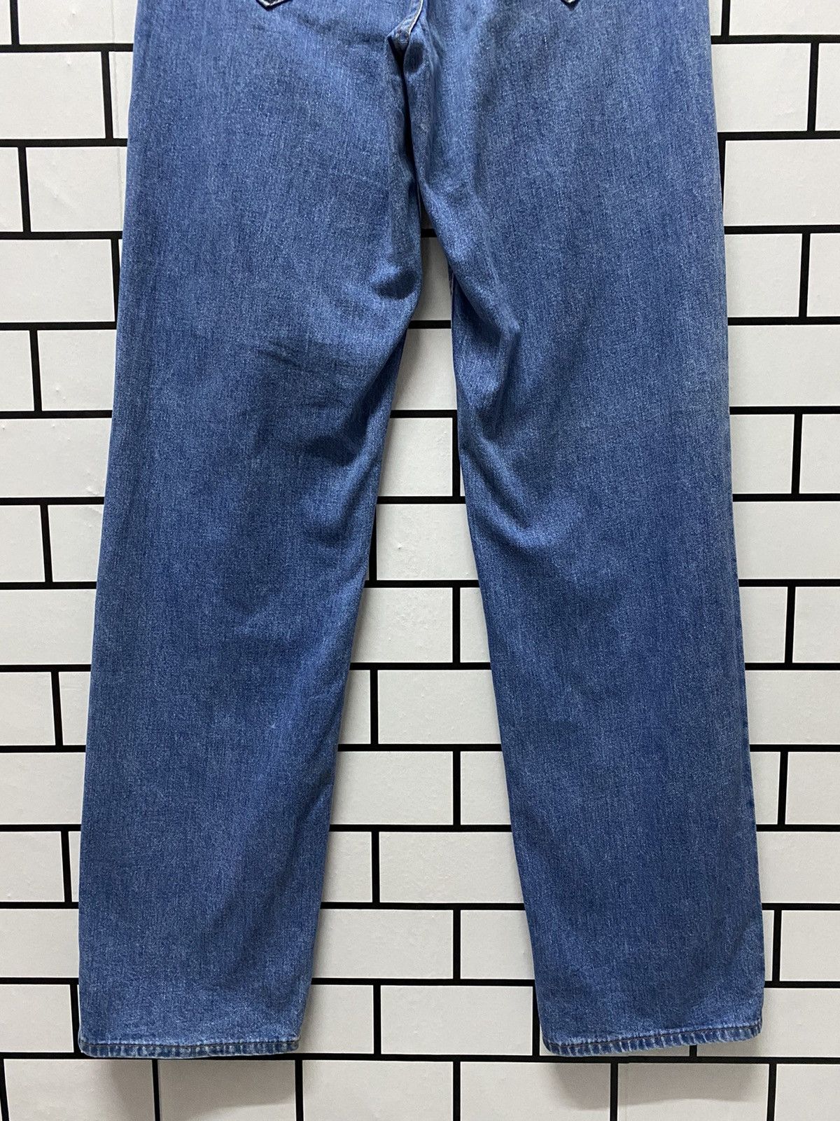 Levi's × Other × Vintage Vintage Levis Buckle Belt White Tag Denim Pants Size US 28 / EU 44 - 4 Thumbnail