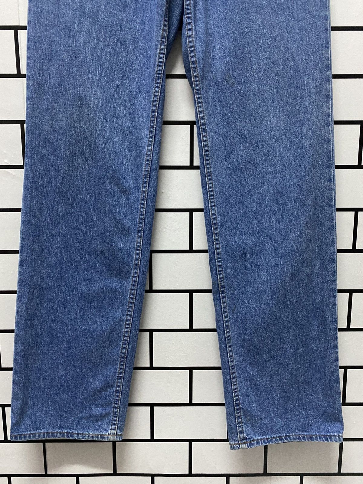 Levi's × Other × Vintage Vintage Levis Buckle Belt White Tag Denim Pants Size US 28 / EU 44 - 9 Thumbnail