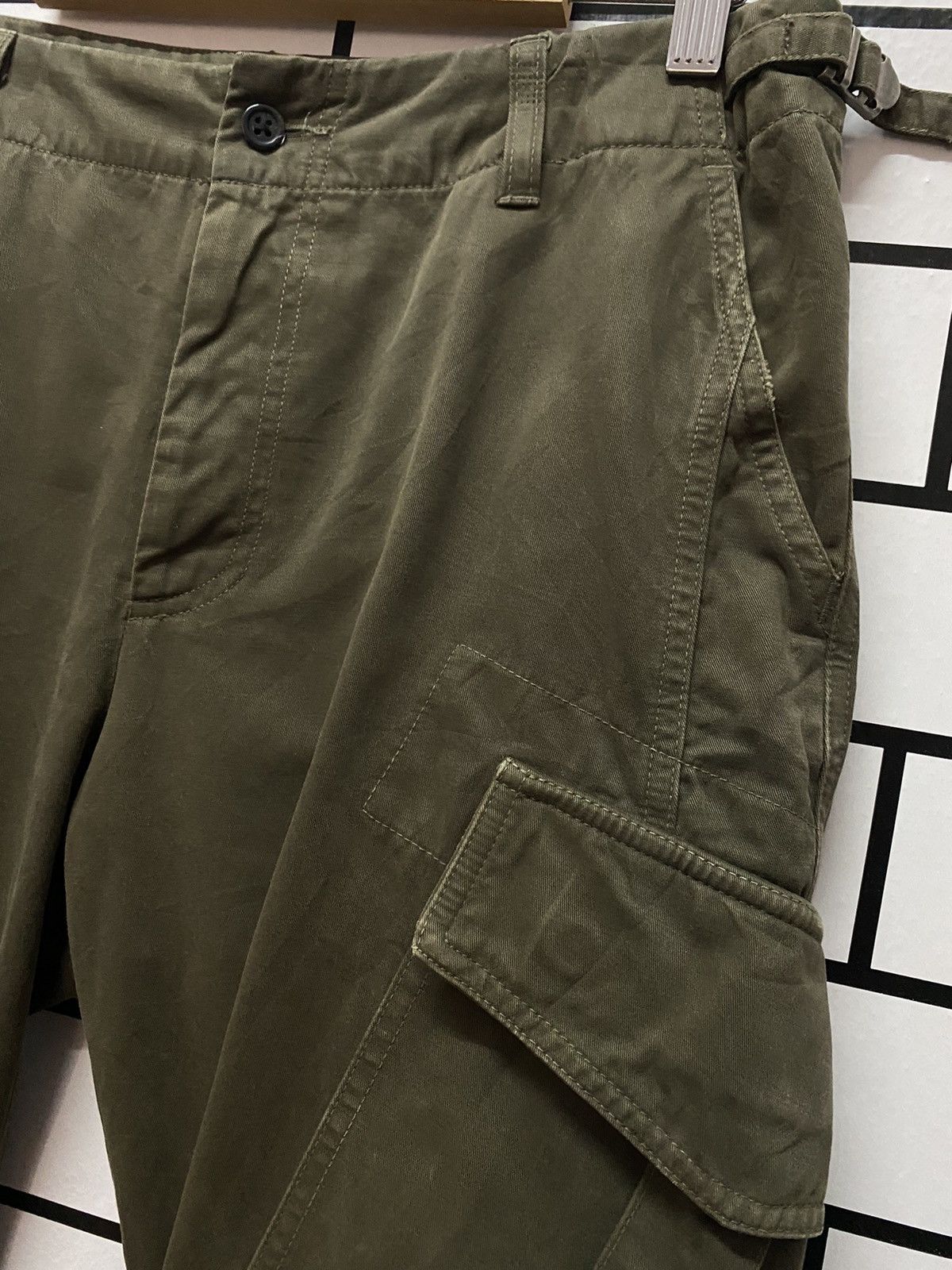 Polo Ralph Lauren Vintage Polo Ralph Lauren Cargo Big Pocket Tactical Pants Size US 31 - 8 Thumbnail