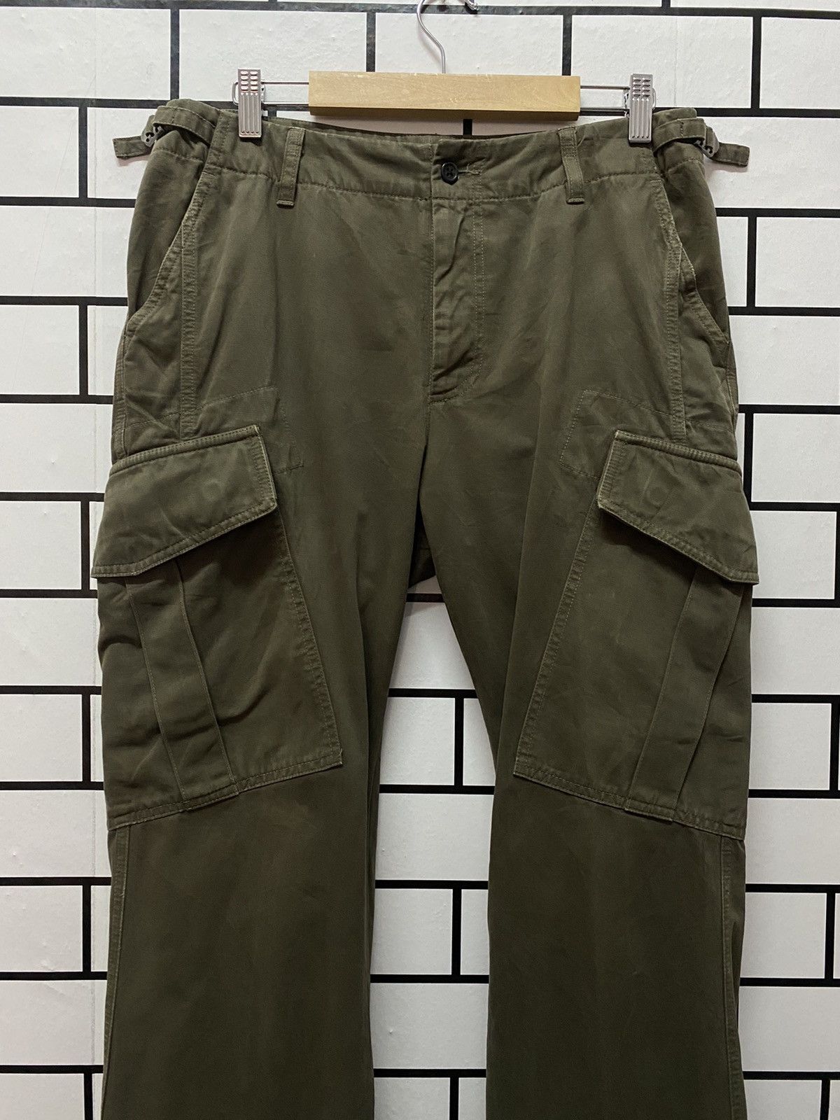 Polo Ralph Lauren Vintage Polo Ralph Lauren Cargo Big Pocket Tactical Pants Size US 31 - 3 Thumbnail