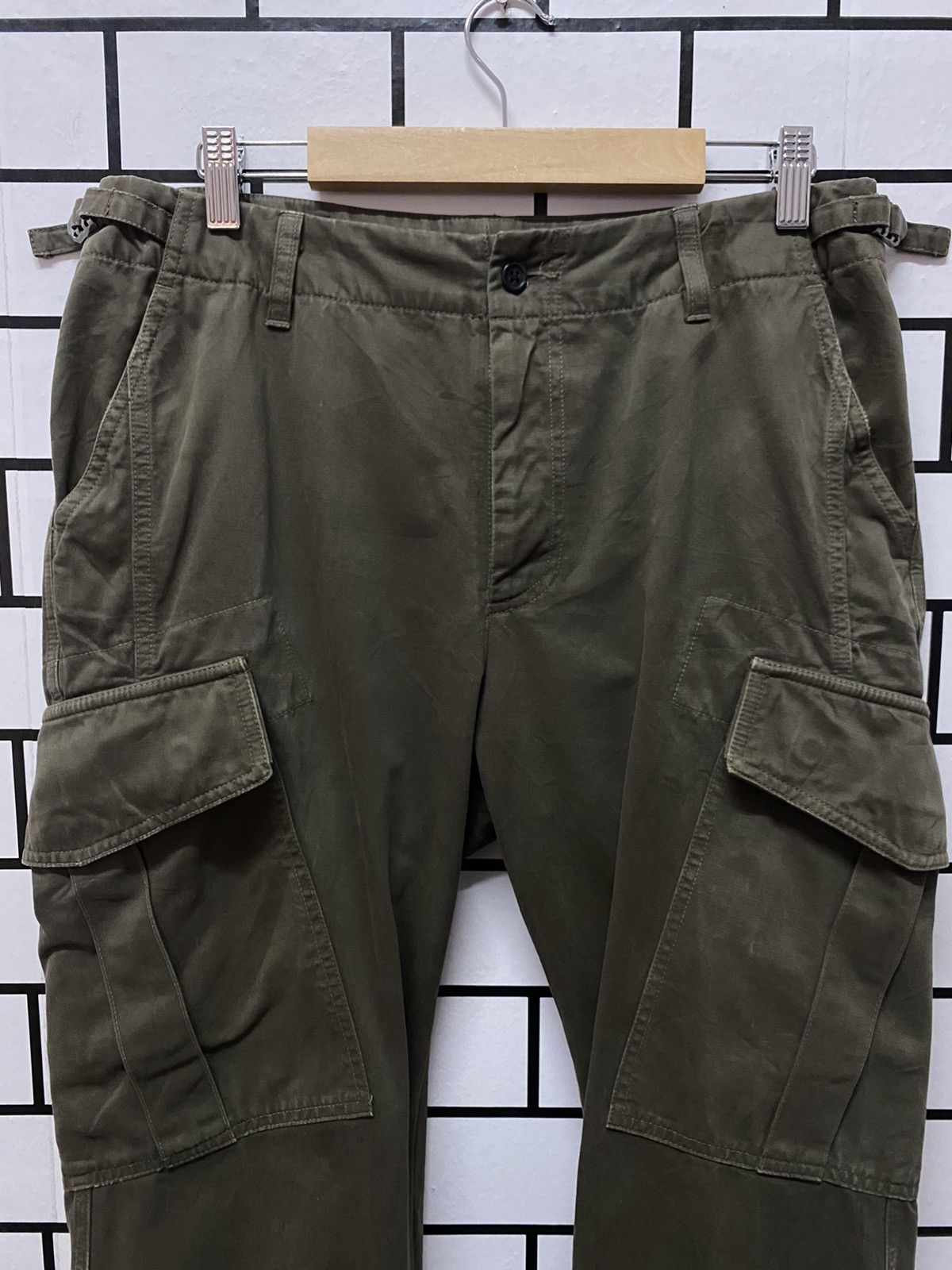 Polo Ralph Lauren Vintage Polo Ralph Lauren Cargo Big Pocket Tactical Pants Size US 31 - 7 Thumbnail