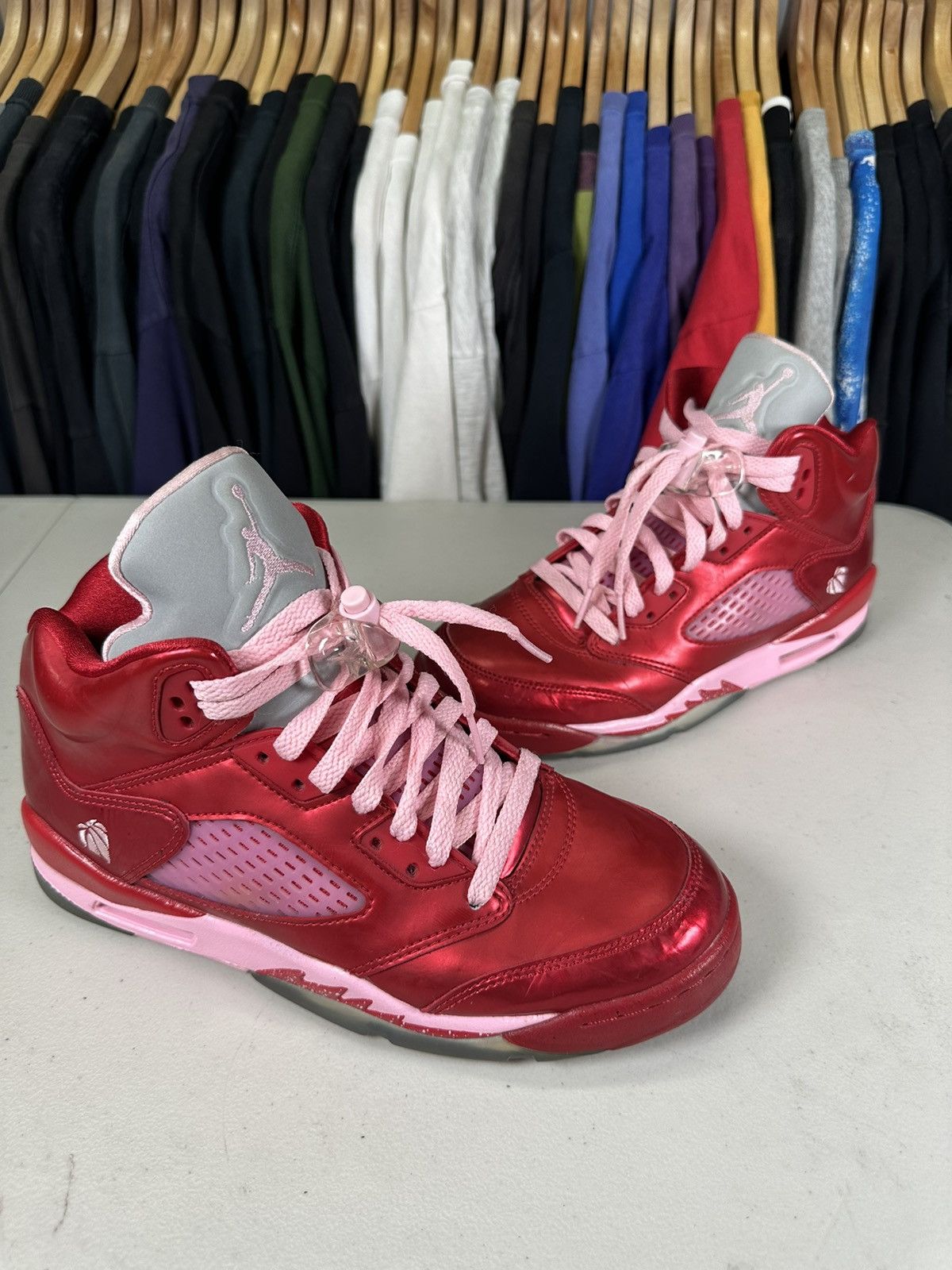 Jordan 5 valentine's on sale day