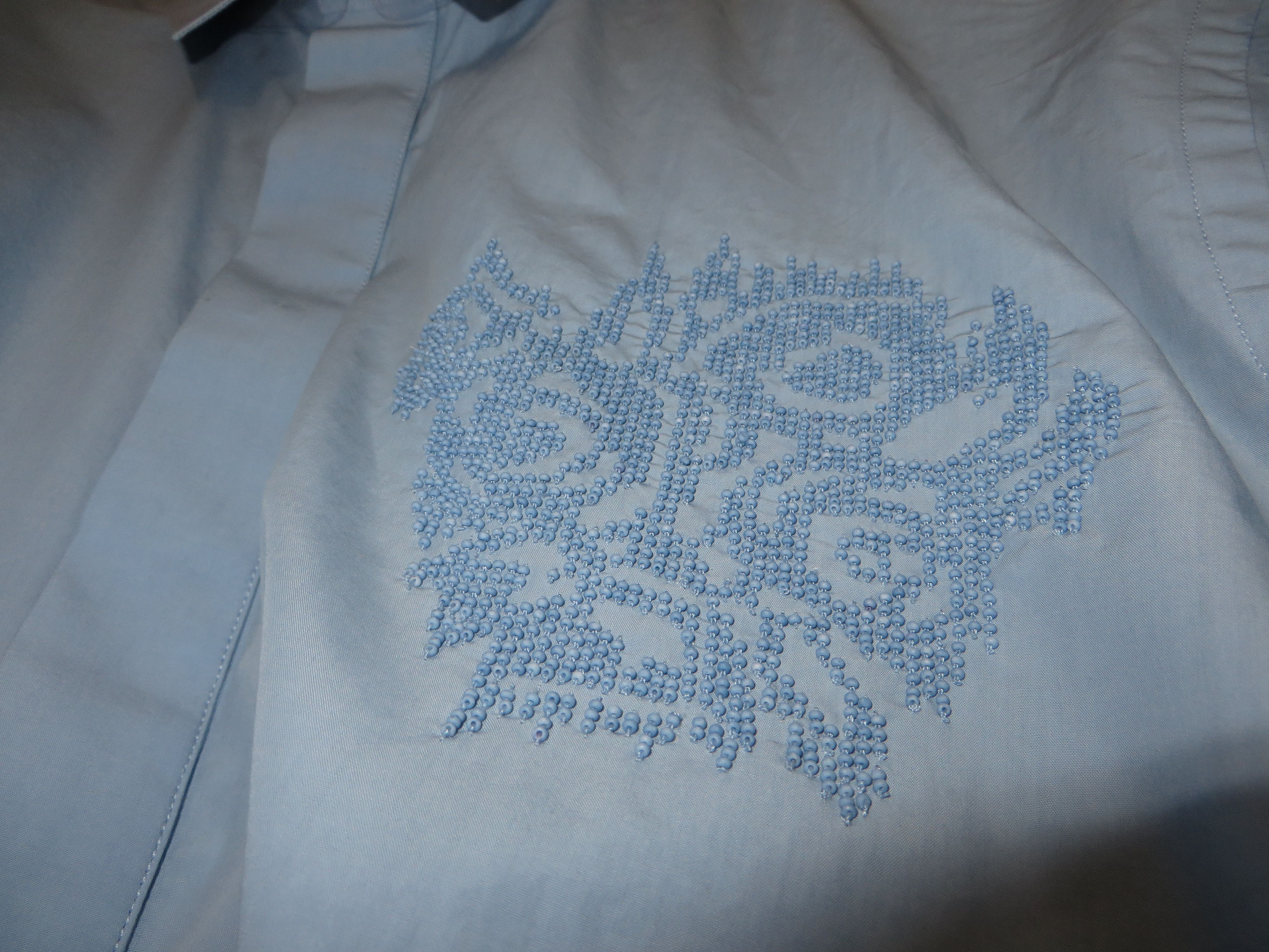 Givenchy Hand embroidered strass shirt Size US XL / EU 56 / 4 - 11 Thumbnail