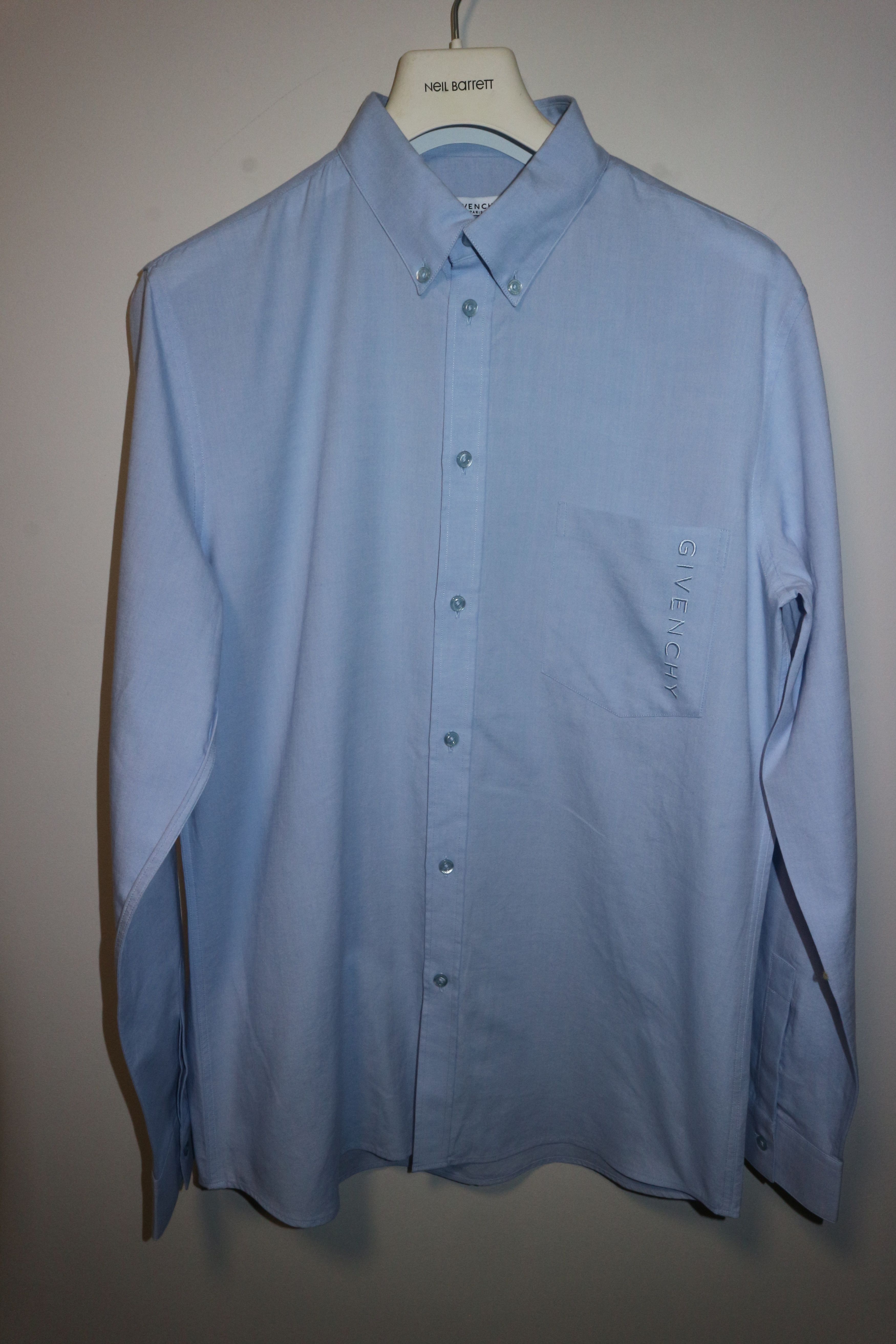 Givenchy Logo pocket shirt Size US L / EU 52-54 / 3 - 1 Thumbnail