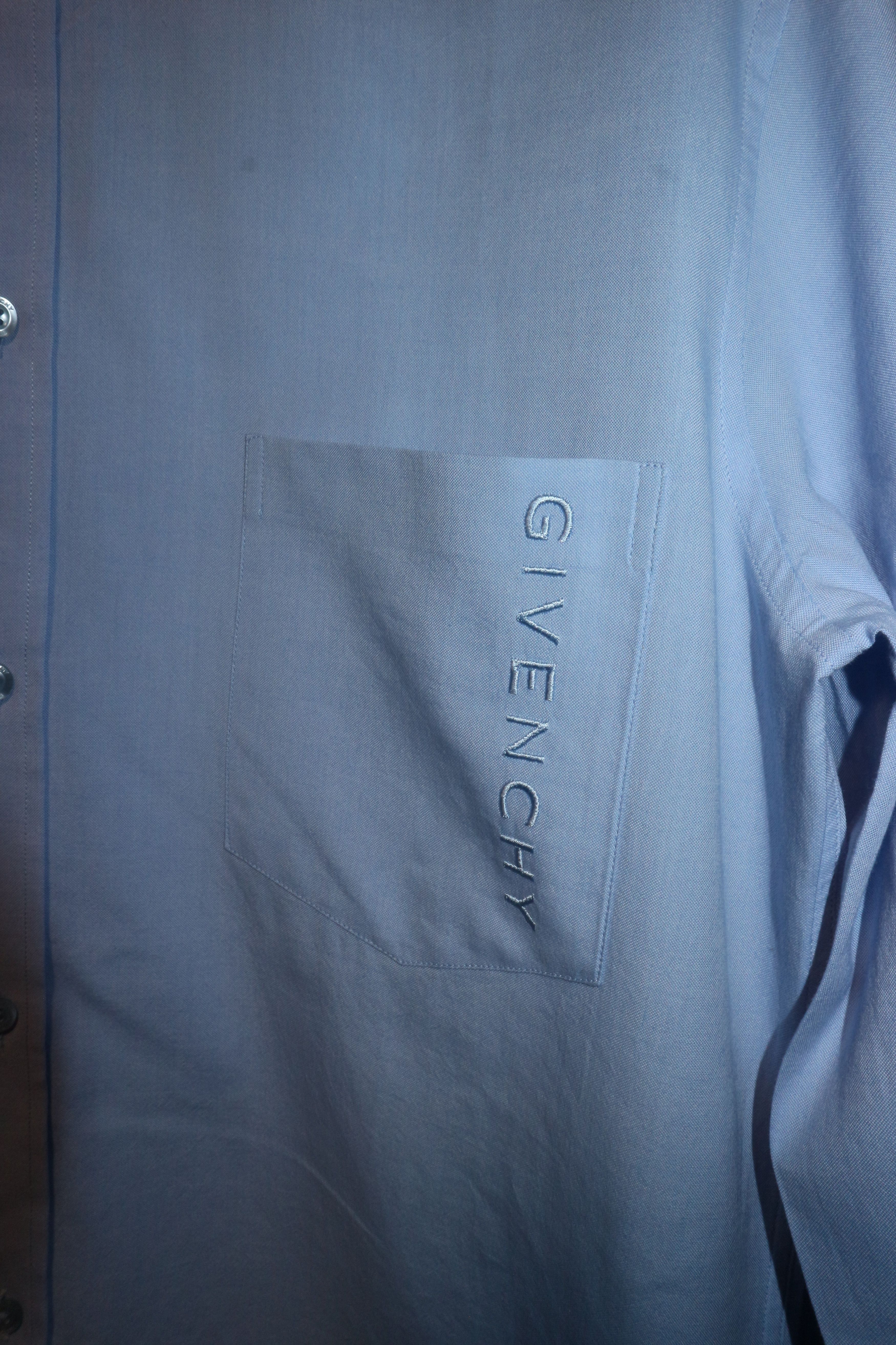 Givenchy Logo pocket shirt Size US L / EU 52-54 / 3 - 2 Thumbnail