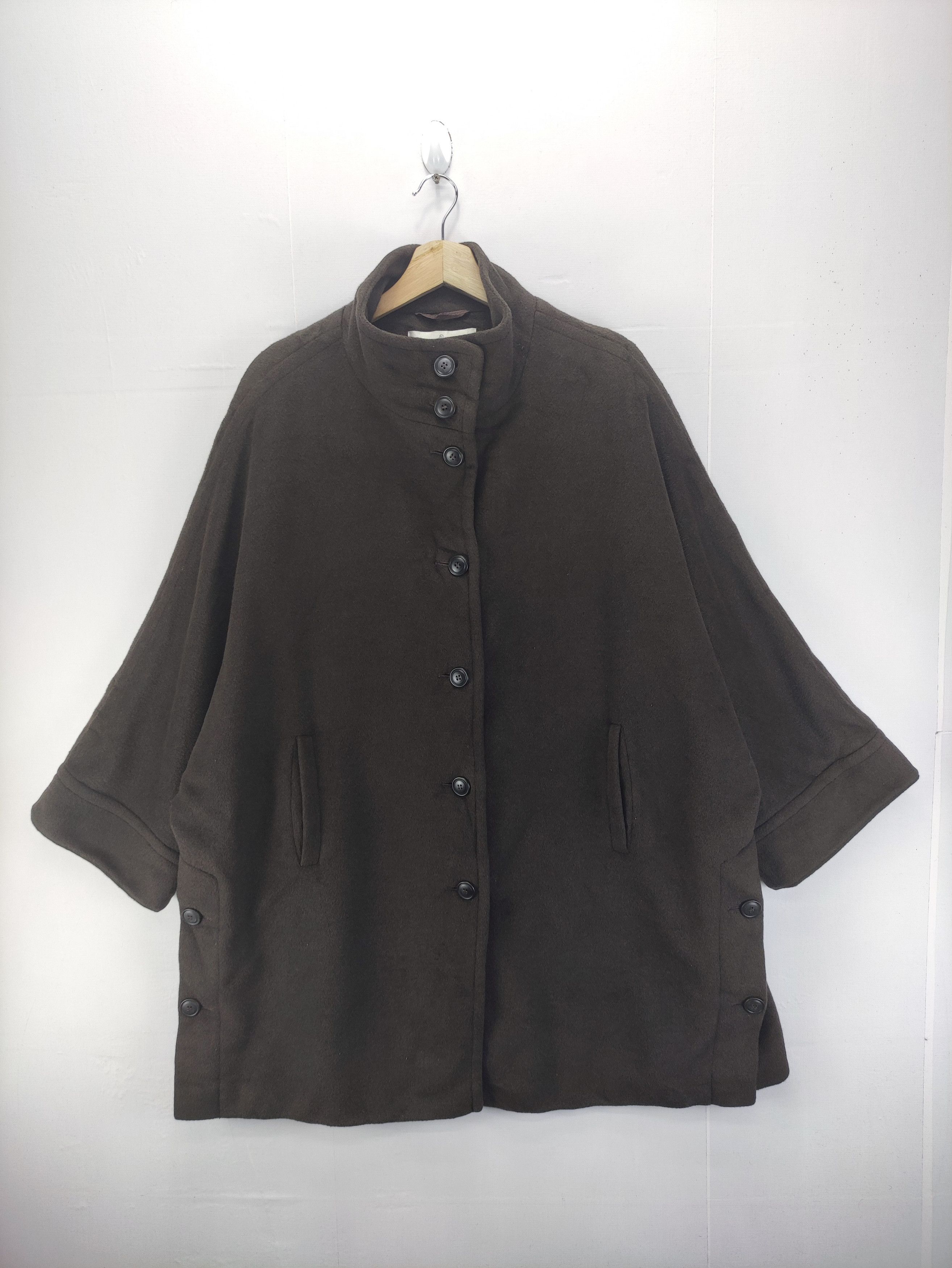 Vintage Vintage Wool Coat Jacket Button Up By Feminella Size US XXL / EU 58 / 5 - 1 Thumbnail