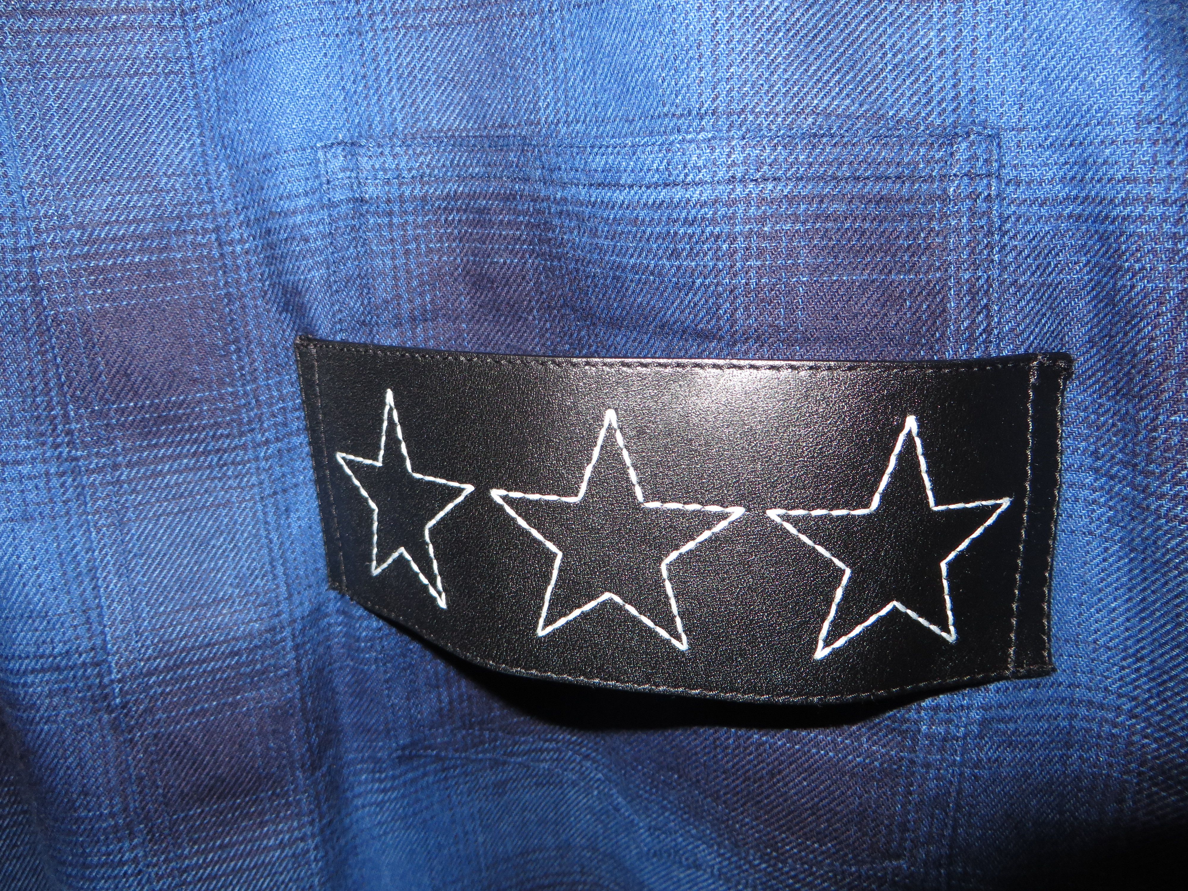 Givenchy Flannel shirt with leather strap Size US S / EU 44-46 / 1 - 4 Thumbnail