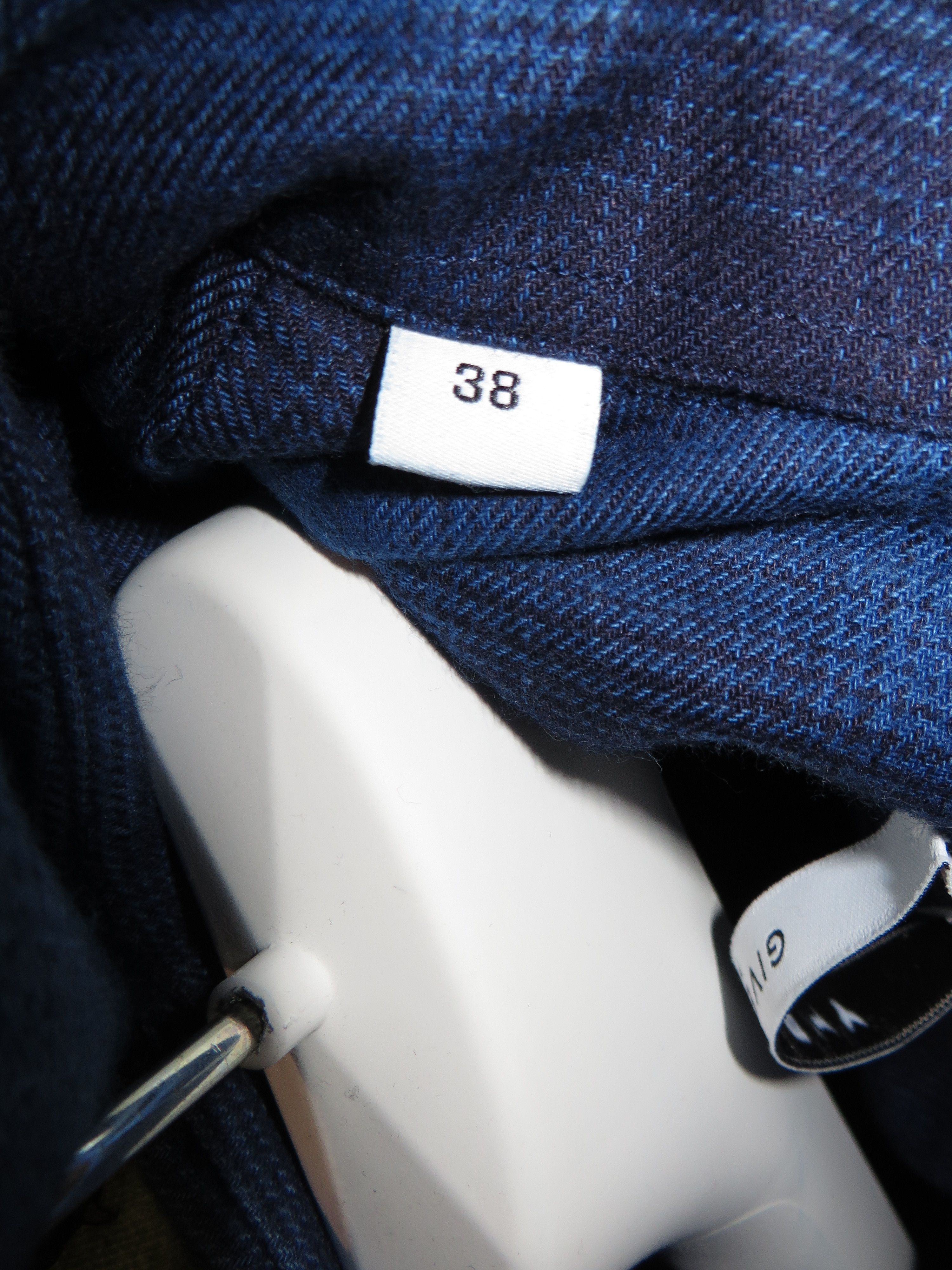 Givenchy Flannel shirt with leather strap Size US S / EU 44-46 / 1 - 12 Thumbnail