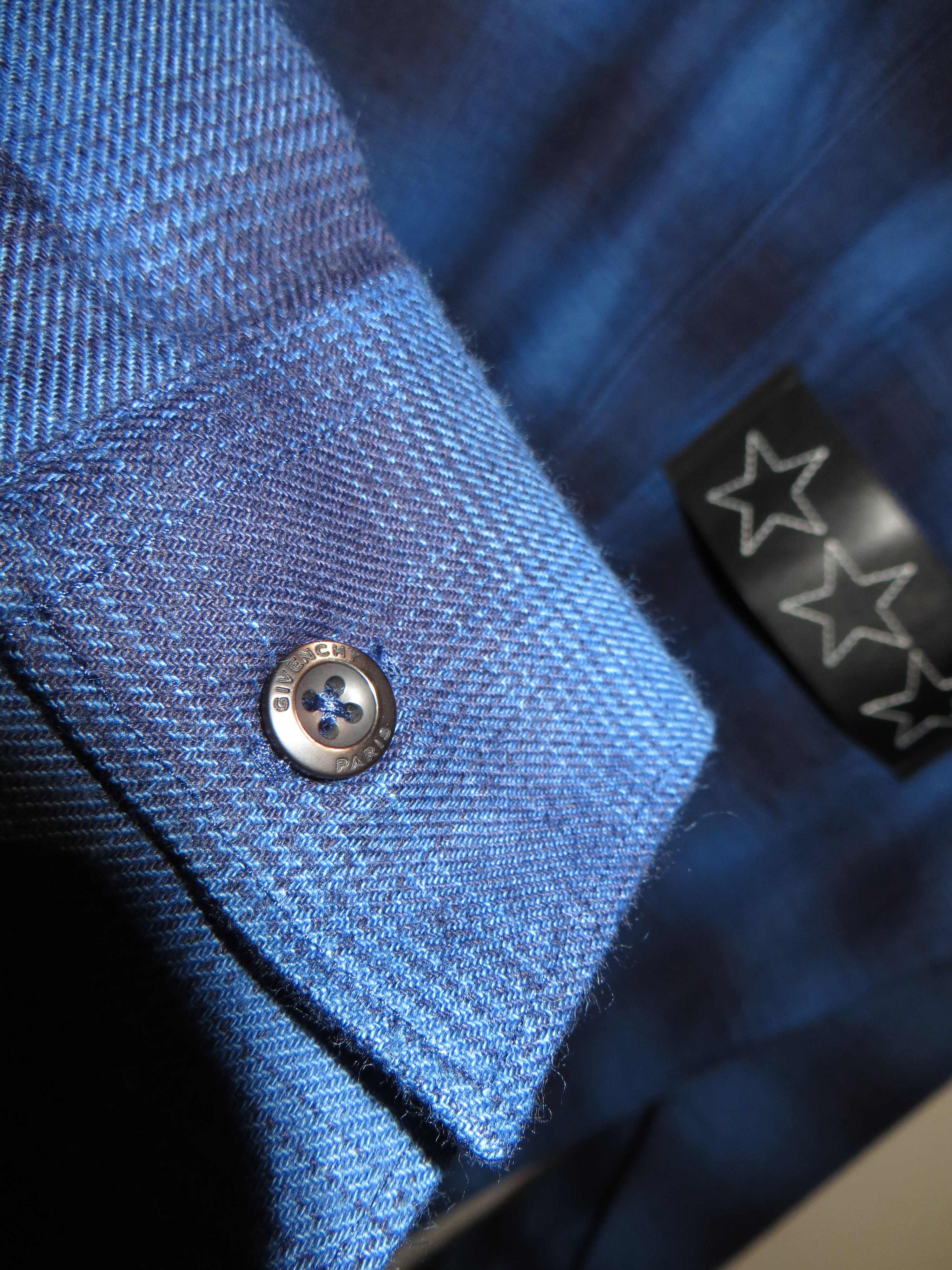 Givenchy Flannel shirt with leather strap Size US S / EU 44-46 / 1 - 5 Thumbnail