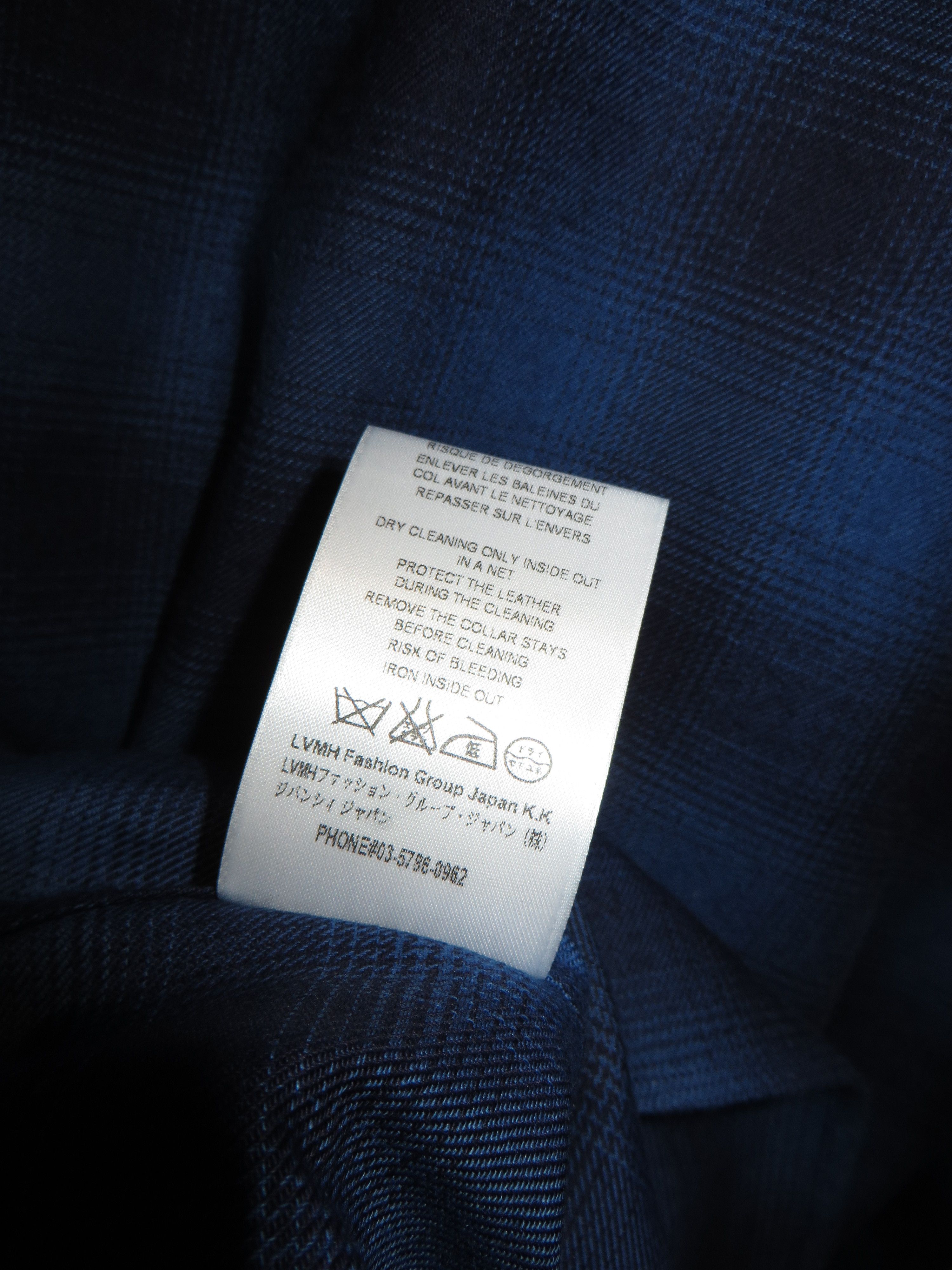 Givenchy Flannel shirt with leather strap Size US S / EU 44-46 / 1 - 10 Thumbnail