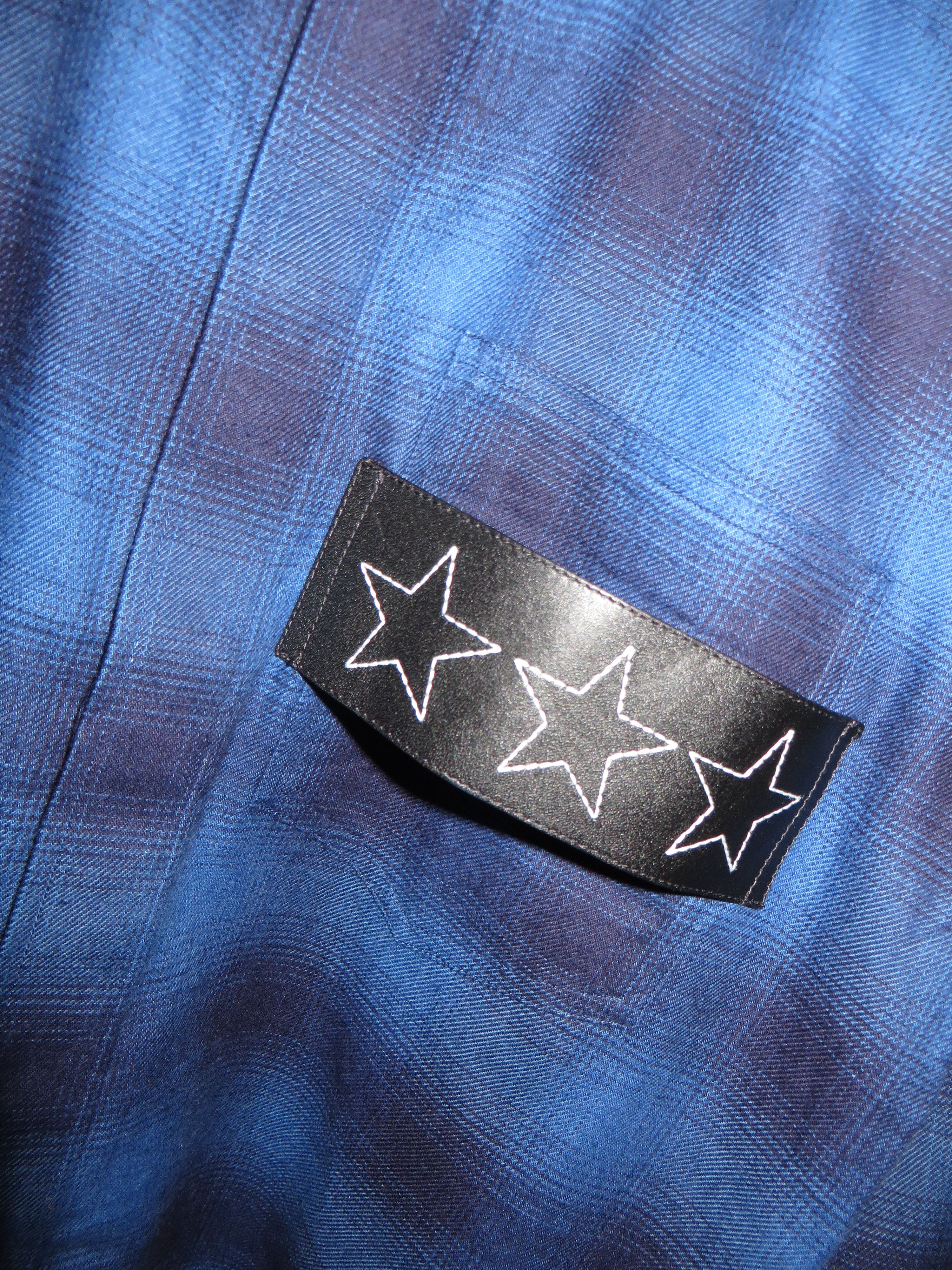 Givenchy Flannel shirt with leather strap Size US S / EU 44-46 / 1 - 6 Thumbnail