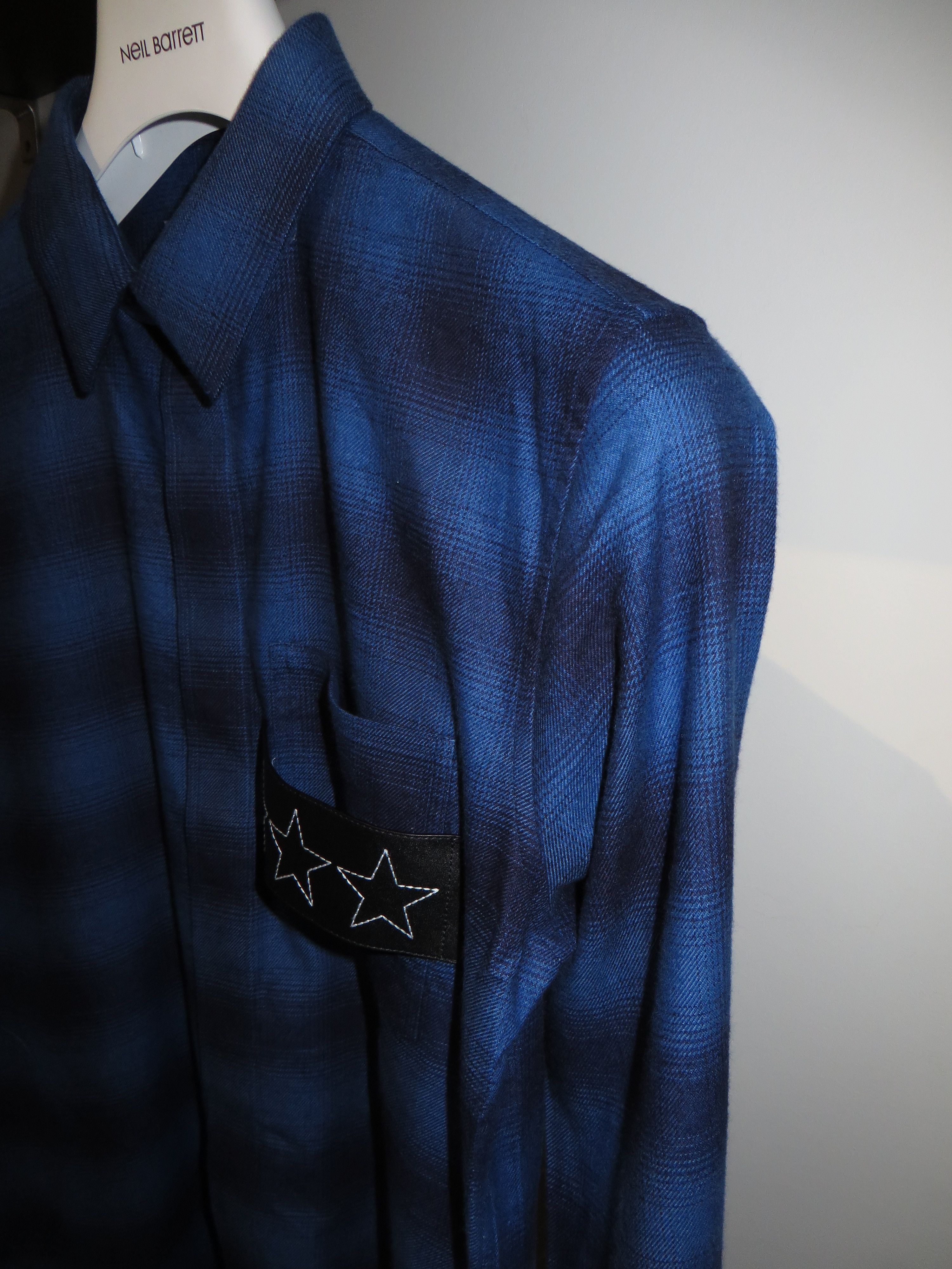 Givenchy Flannel shirt with leather strap Size US S / EU 44-46 / 1 - 2 Thumbnail