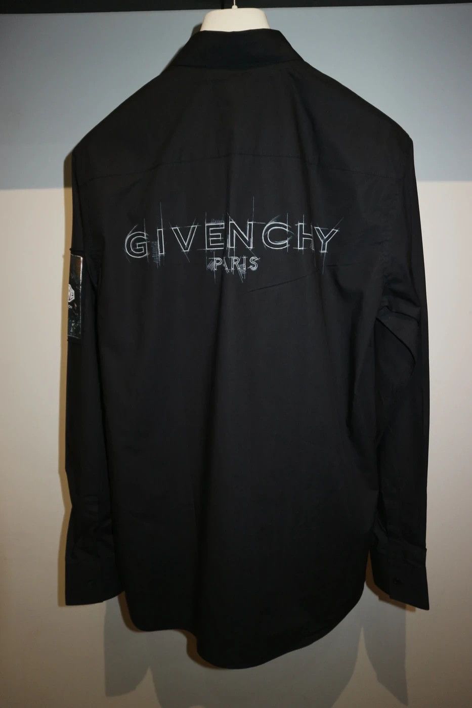 Givenchy 'Rare' logo print shirt Size US XXS / EU 40 - 1 Thumbnail