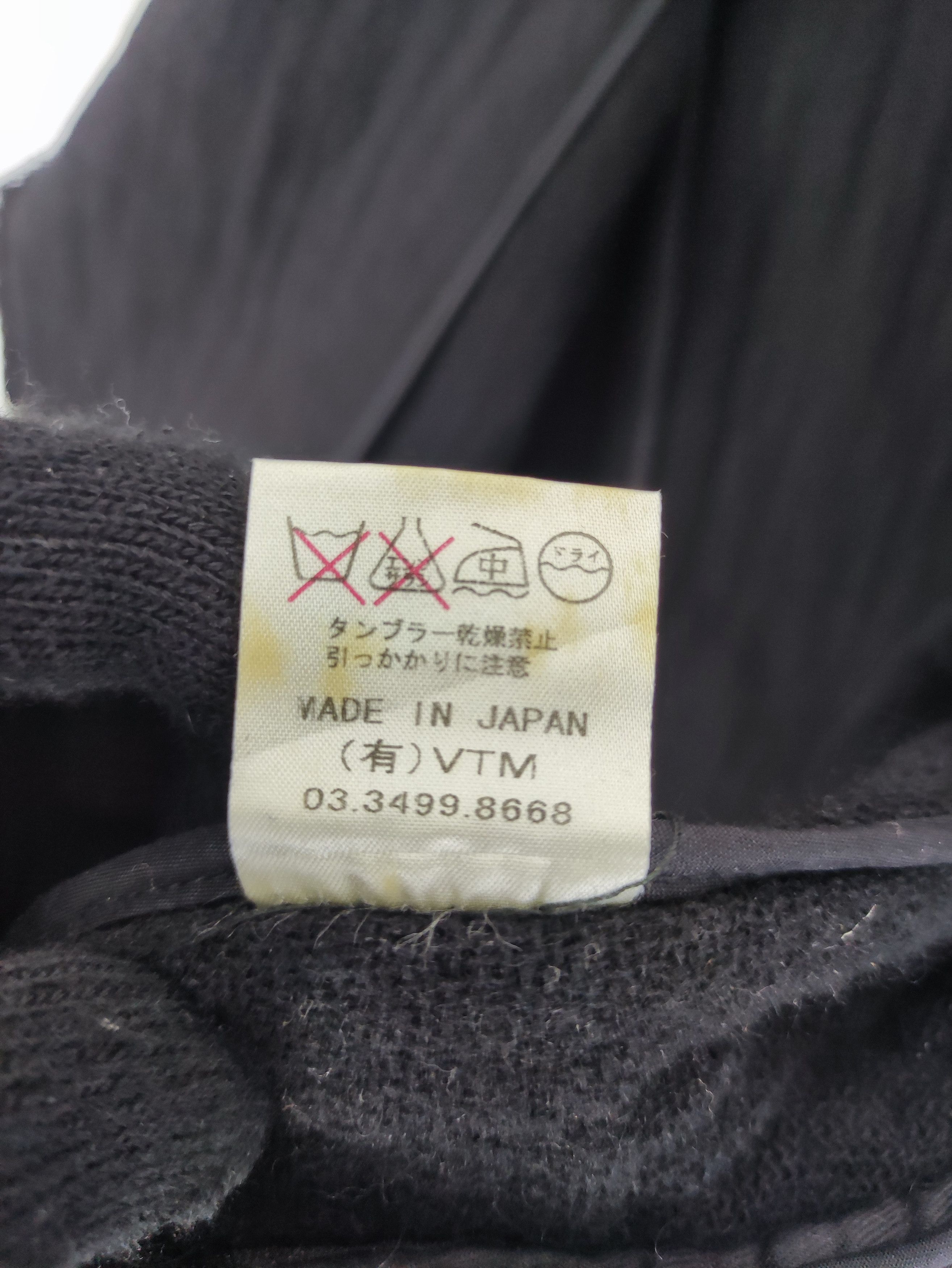 Japanese Brand Vintage Victim Wool Motorcycle Style Jacket Zipper Size S / US 4 / IT 40 - 7 Thumbnail