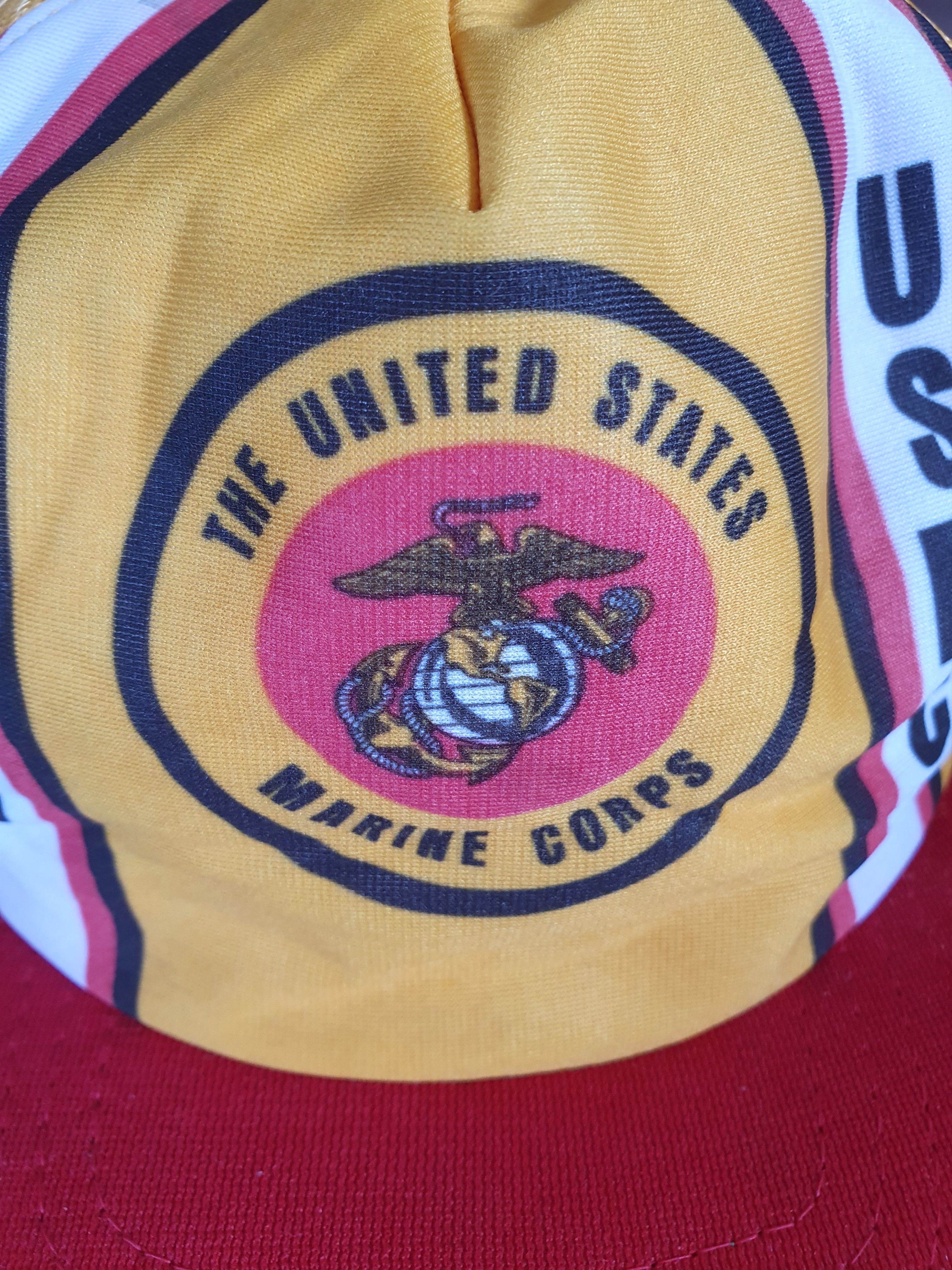 New Era × Vintage United States Marine Corps Vtg NewEra Made in USA snapback Size ONE SIZE - 5 Thumbnail