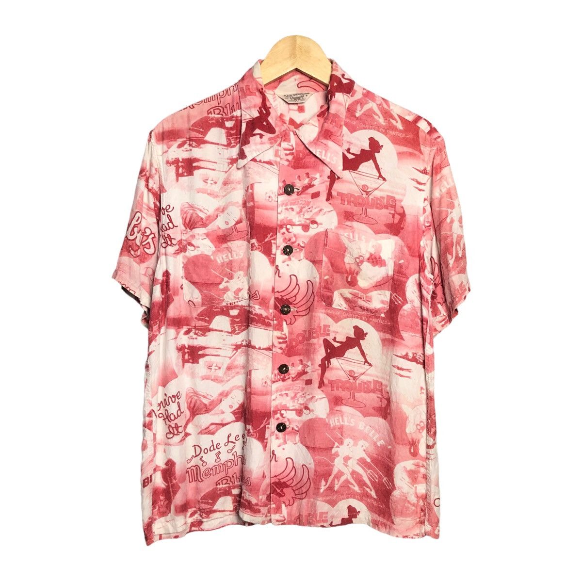 McCoy Sportswear Hand Print Hawaii Shirt
