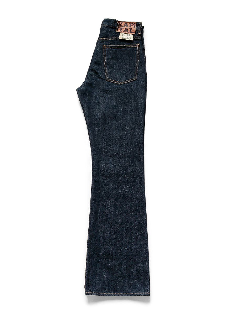 Kapital Kapital 14oz Denim pants 5P Rat Flare Size US 28 / EU 44 - 1 Thumbnail