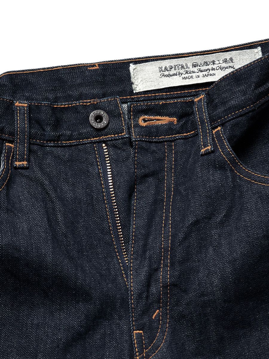 Kapital Kapital 14oz Denim pants 5P Rat Flare Size US 28 / EU 44 - 5 Thumbnail
