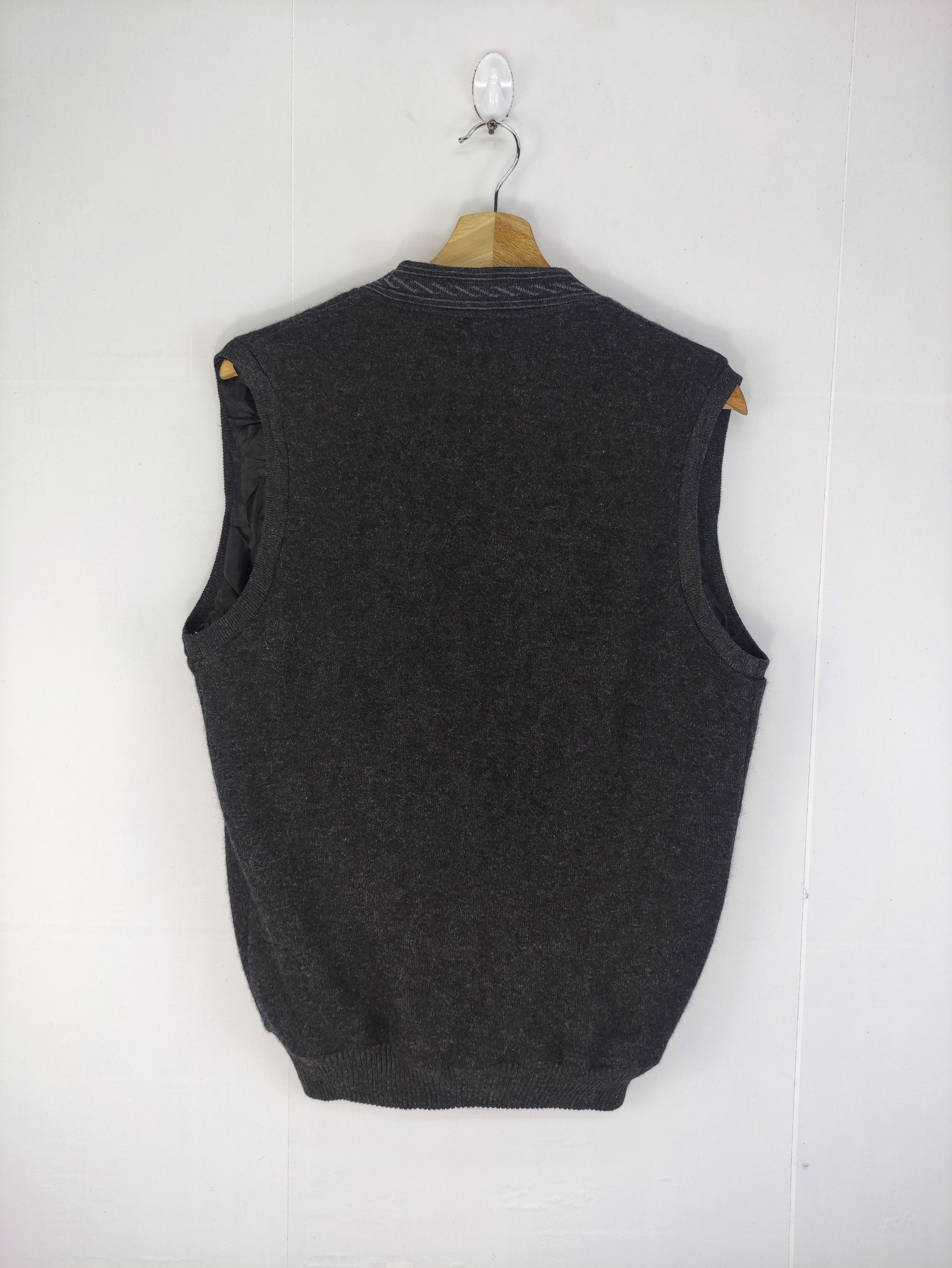 Vintage Vintage Acrylic Rich Vest Cardigan Size US M / EU 48-50 / 2 - 8 Thumbnail