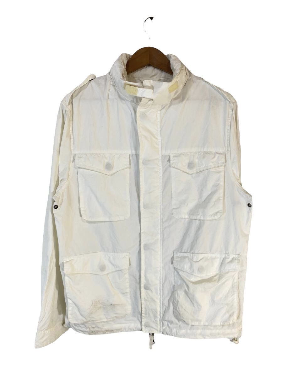 Armani Armani Jeans Italian designer White Jacket Very Nice Design Size US S / EU 44-46 / 1 - 1 Thumbnail