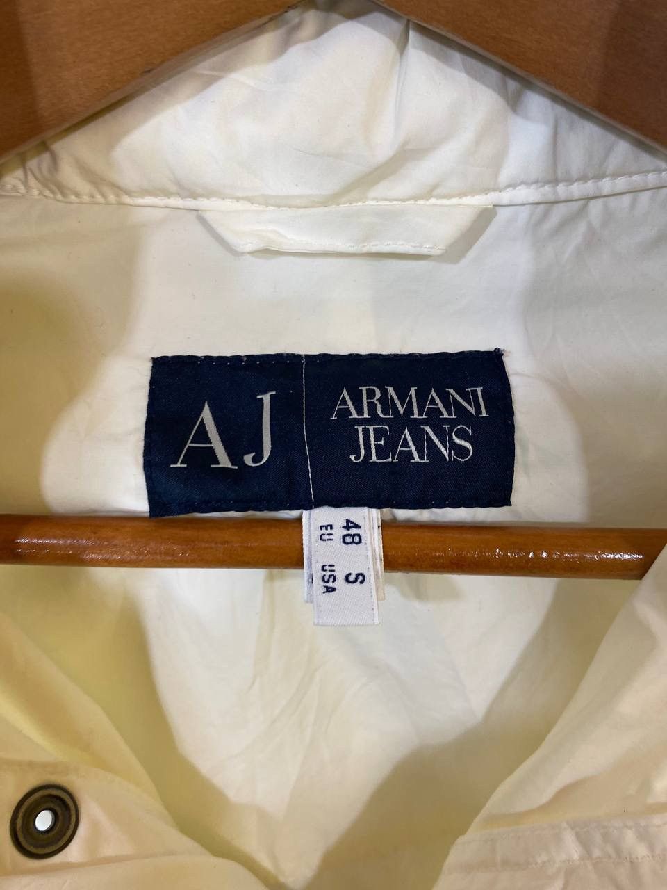 Armani Armani Jeans Italian designer White Jacket Very Nice Design Size US S / EU 44-46 / 1 - 9 Thumbnail