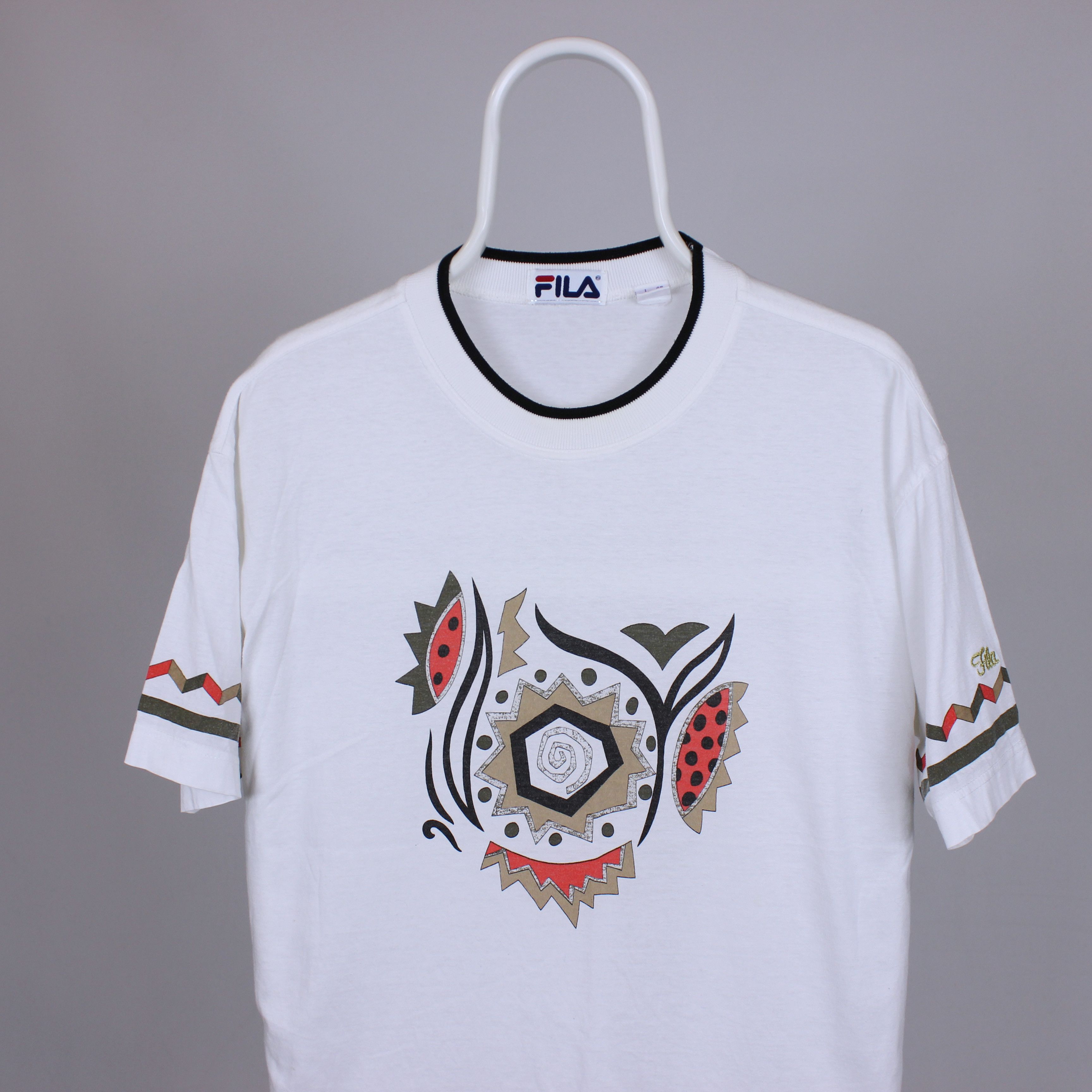 Fila Vintage Fila rarity t shirt big logo rare vintage Size US M / EU 48-50 / 2 - 5 Thumbnail