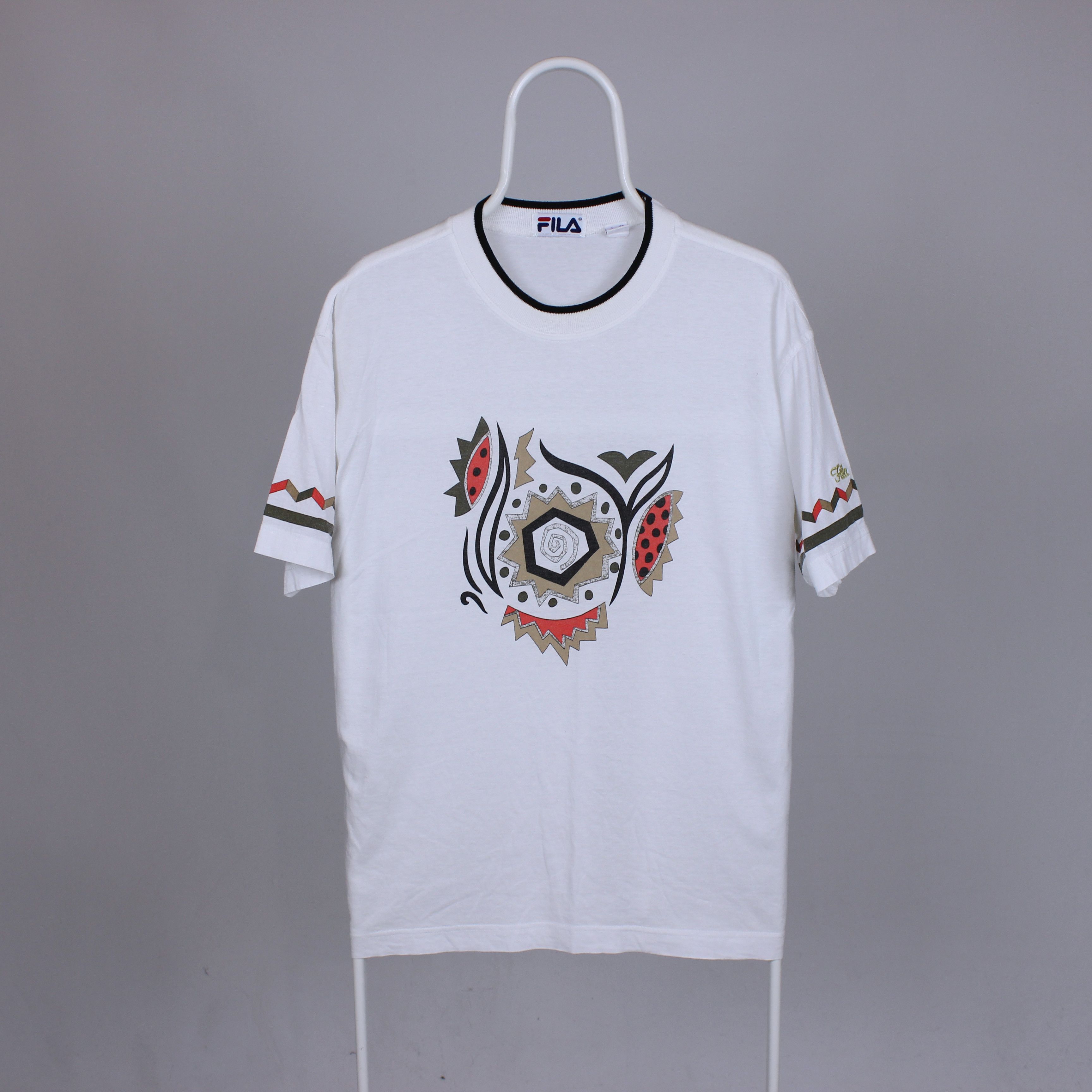 Fila Vintage Fila rarity t shirt big logo rare vintage Size US M / EU 48-50 / 2 - 2 Thumbnail