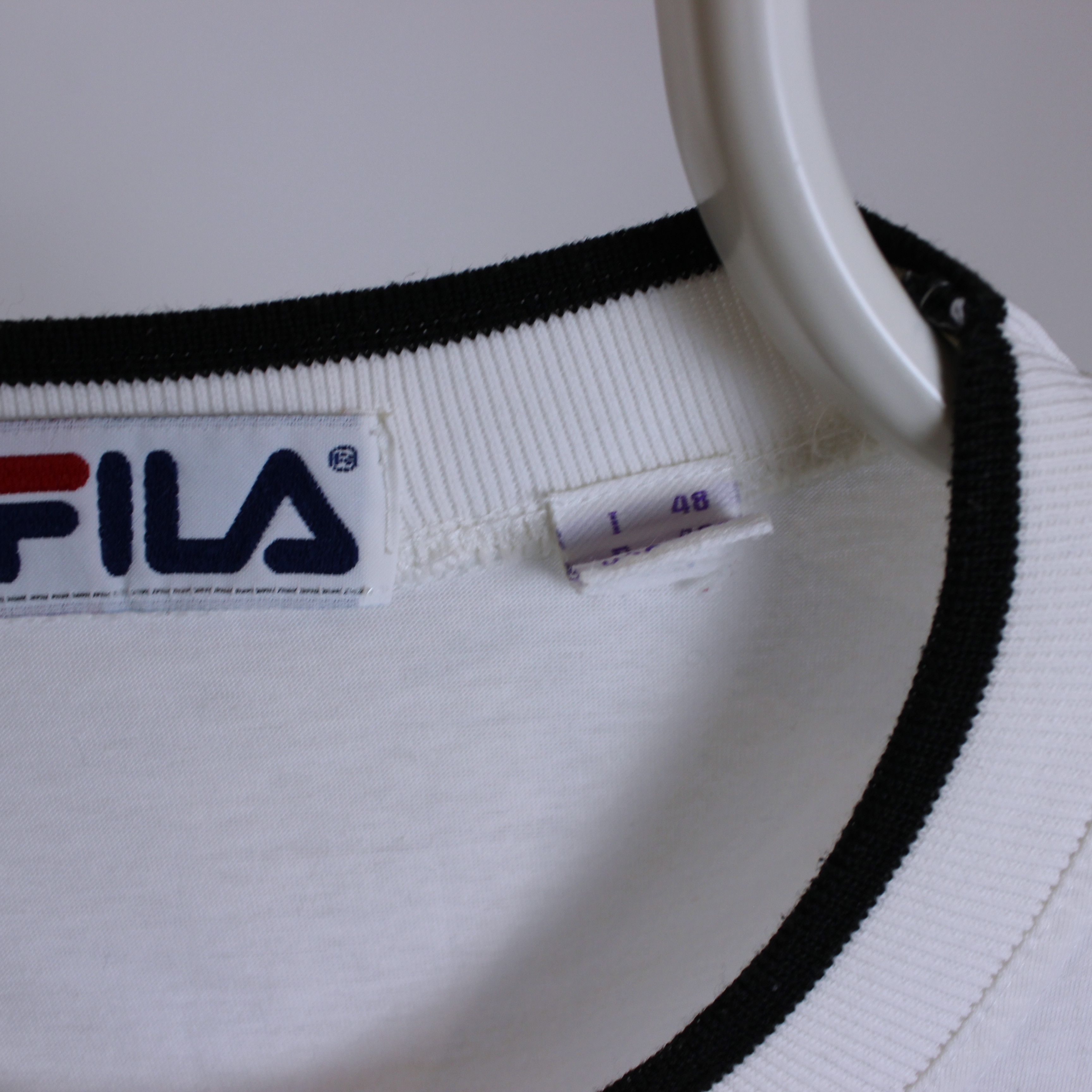 Fila Vintage Fila rarity t shirt big logo rare vintage Size US M / EU 48-50 / 2 - 4 Thumbnail