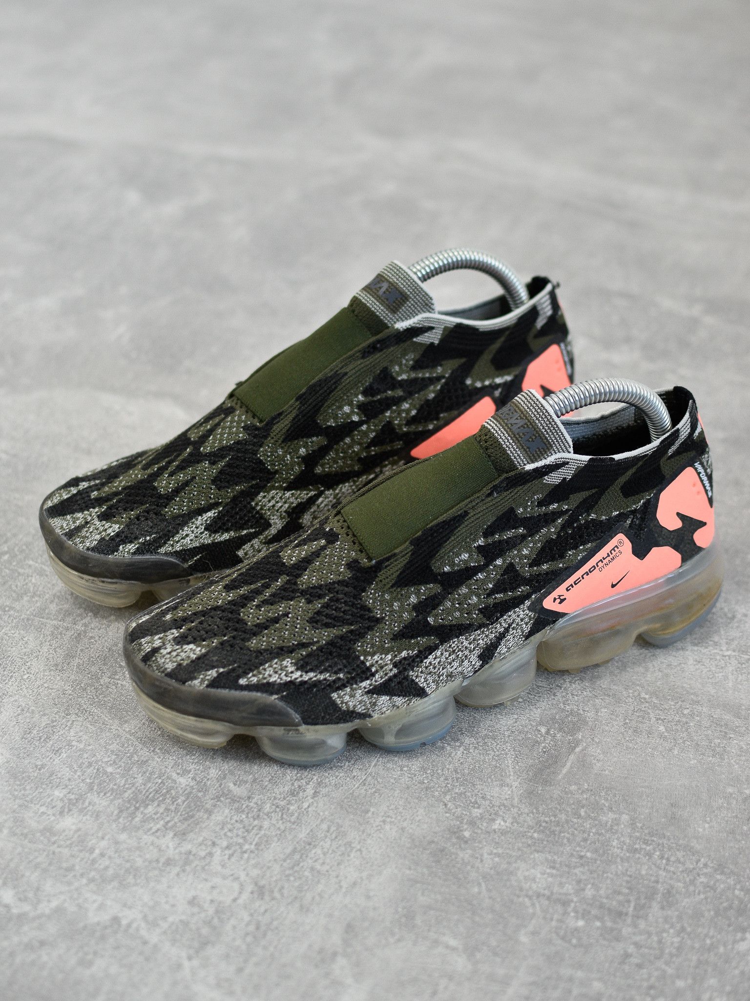 image of Air Vapormax Acronym Flyknit Shoes in Green, Men's (Size 7)