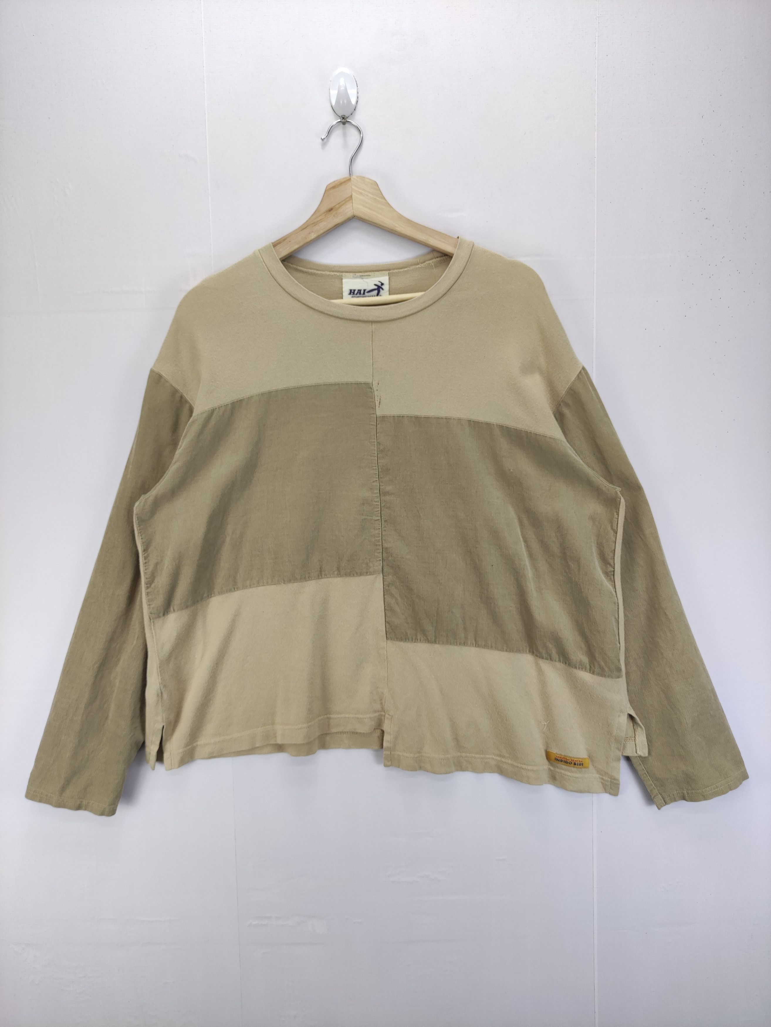Hai Sporting Gear Vintage Hai Sporting Gear Patchwork Style Long Sleeve Size L / US 10 / IT 46 - 1 Thumbnail