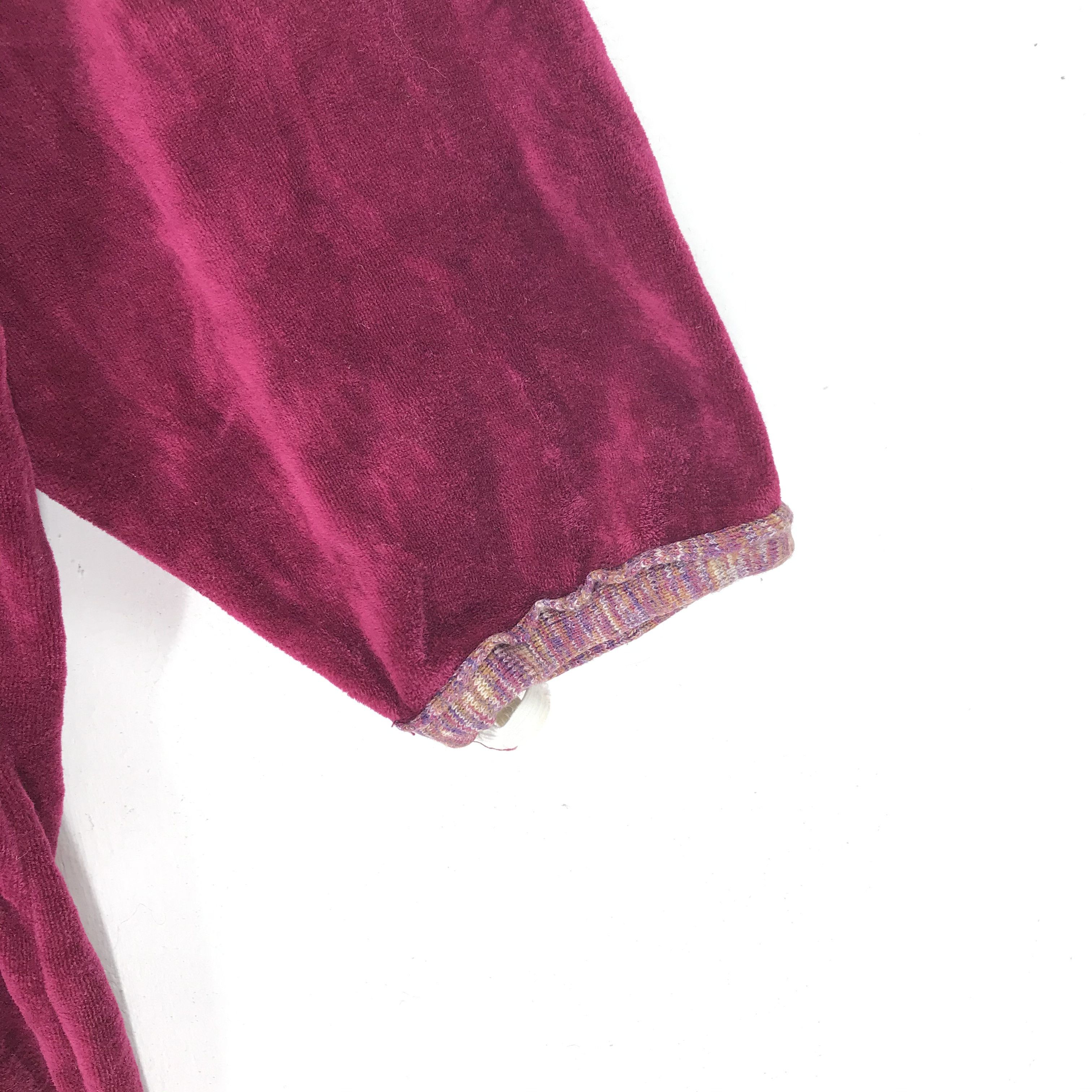 Missoni Missoni Intimo Quarter Sleeve Pink Velvet Sweater #2826-109 Size L / US 10 / IT 46 - 4 Thumbnail
