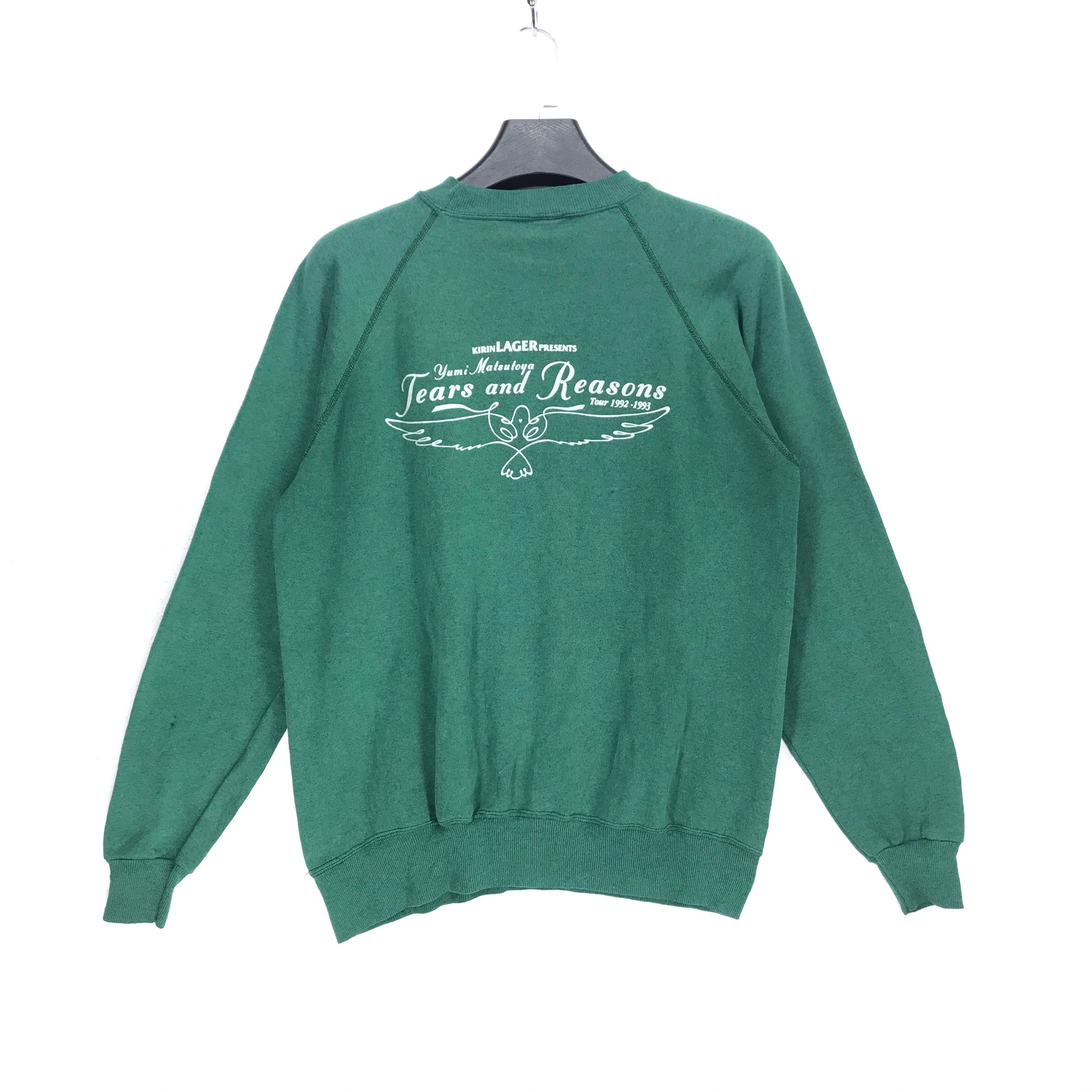 Hanes Yumi Matsutoya Tears & Reasons Tour 92-93 Sweater #2817-109 Size US L / EU 52-54 / 3 - 1 Thumbnail