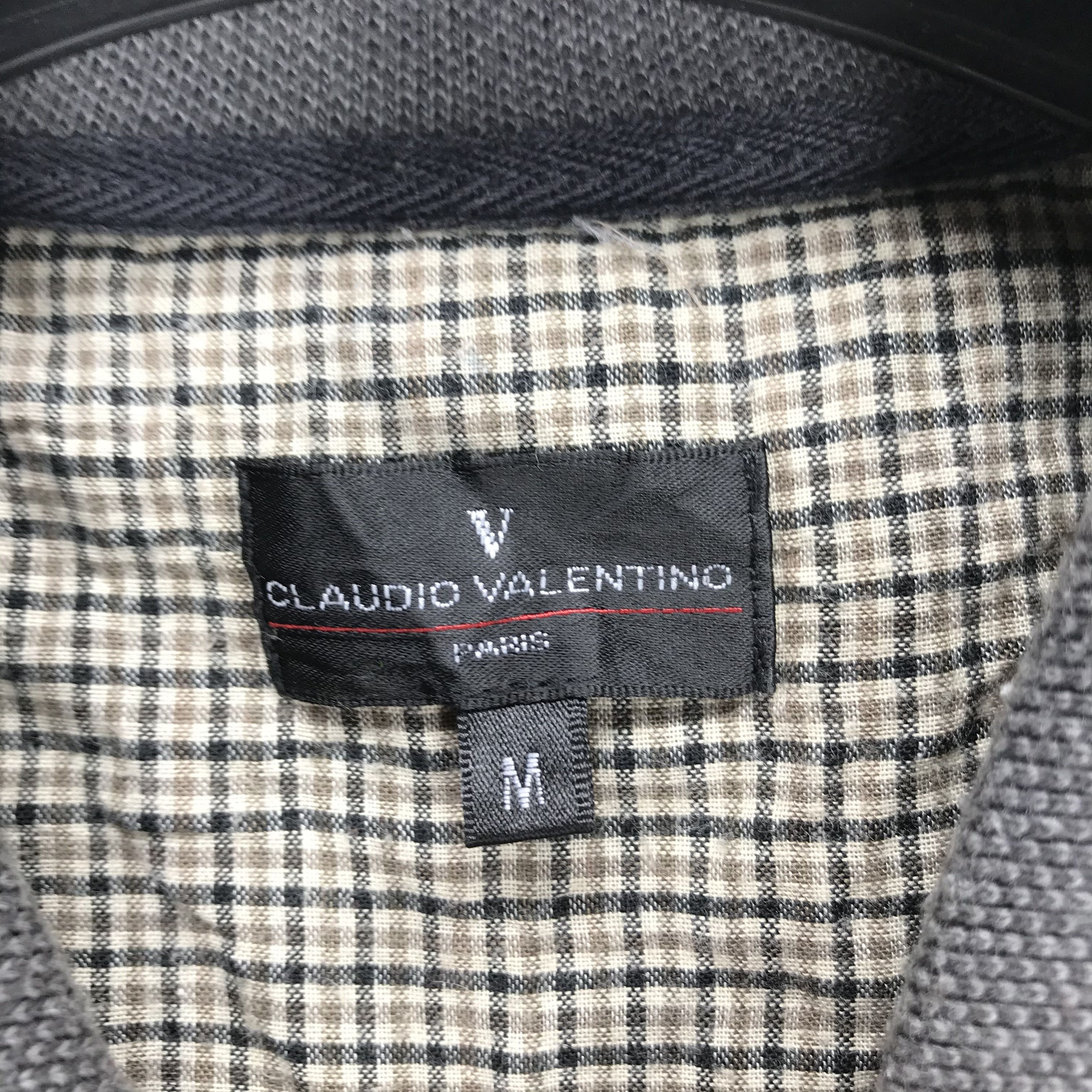 Valentino Claudio Valentino Single Pocket Collar Sweatshirt #2858-110 Size US M / EU 48-50 / 2 - 6 Thumbnail