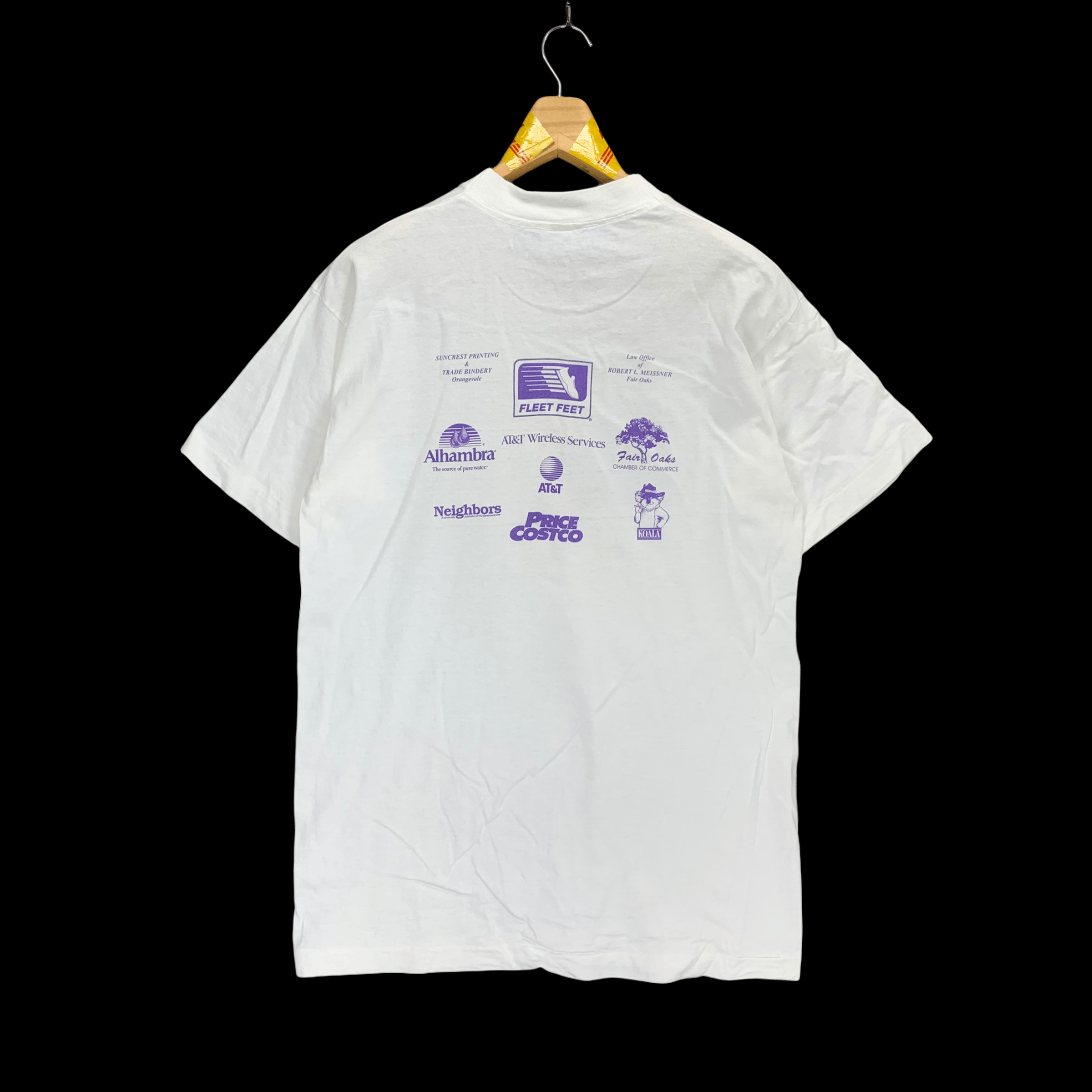 Fruit Of The Loom Vintage 96' Sun Run Running Tees #3165-110 Size US L / EU 52-54 / 3 - 6 Thumbnail