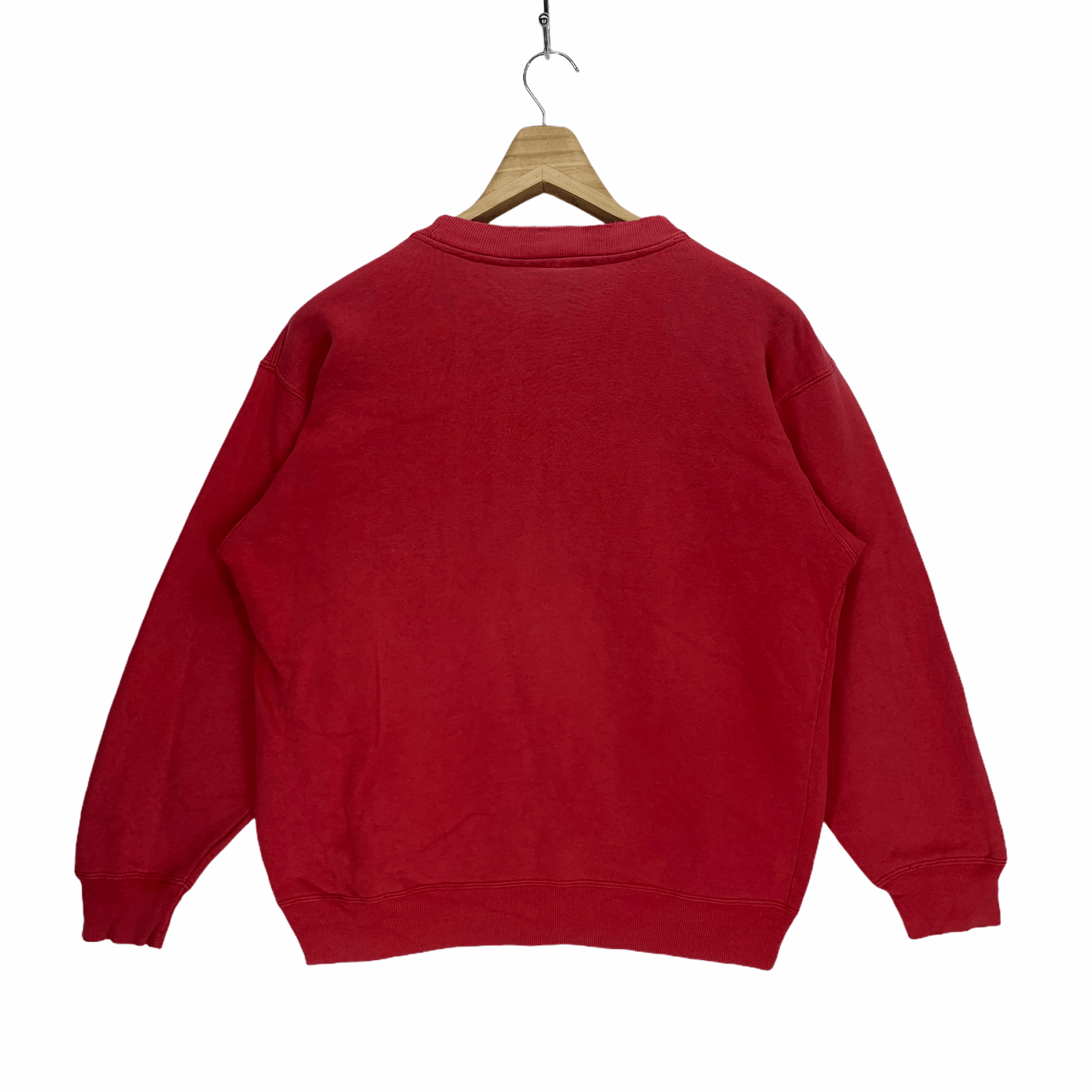 Adidas Vintage 90s Adidas Embroidery Logo Red Sweatshirts #2968-111 Size US M / EU 48-50 / 2 - 8 Thumbnail