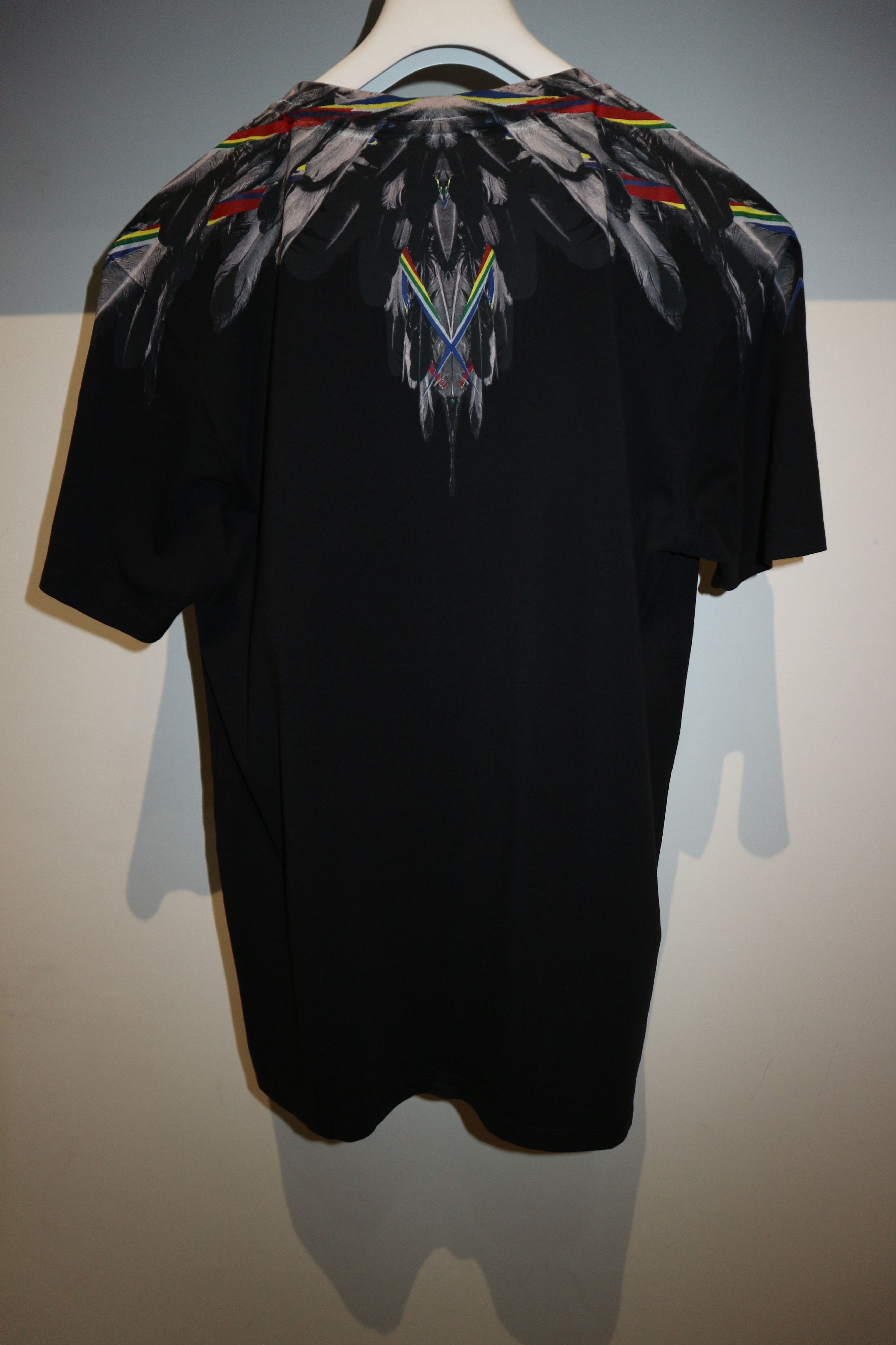 Marcelo Burlon Rainbow Alas print t-shirt *brand new!* Size US XL / EU 56 / 4 - 7 Thumbnail