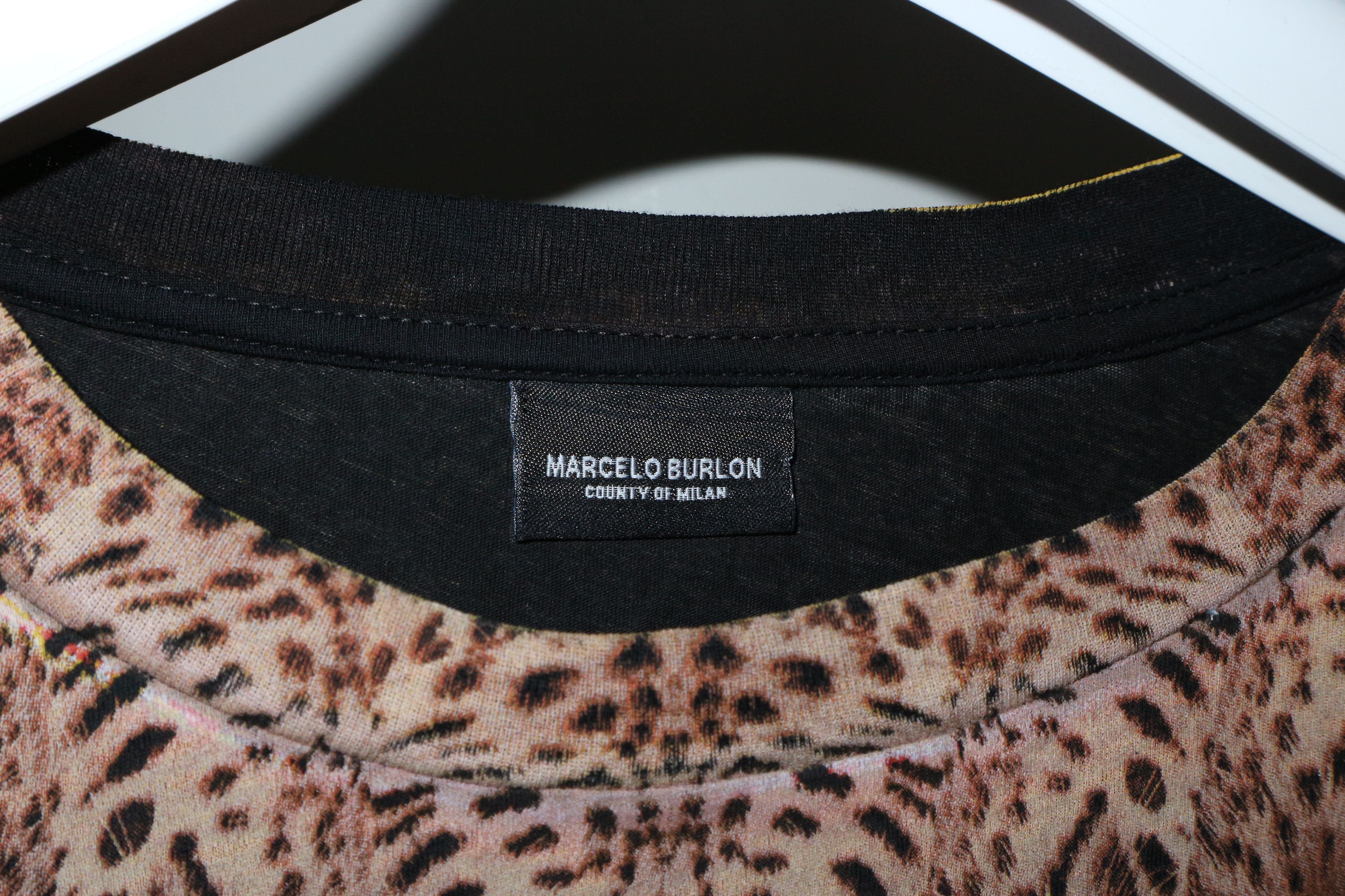 Marcelo Burlon JAGUAR PRINT TSHIRT Size US M / EU 48-50 / 2 - 5 Thumbnail