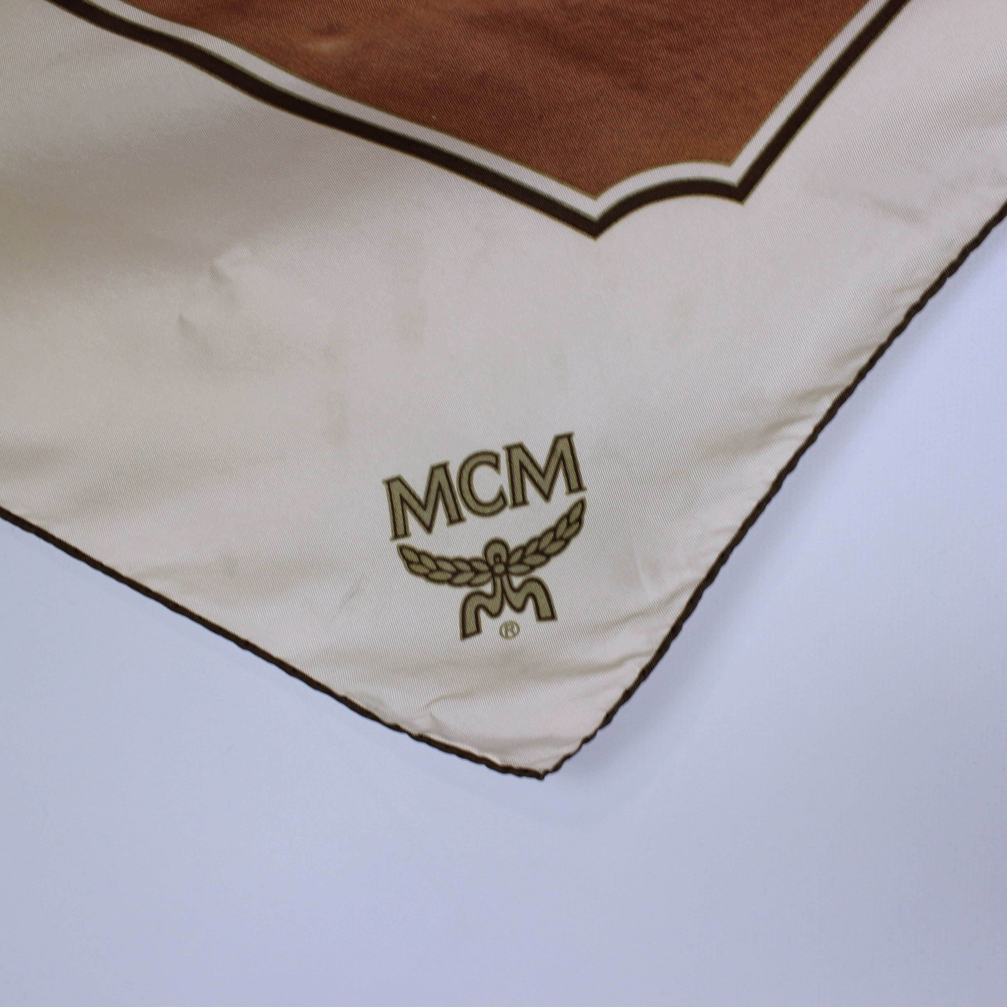 MCM MCM vintage silk Die Karavane Moderne Creation muchen Size ONE SIZE - 2 Thumbnail