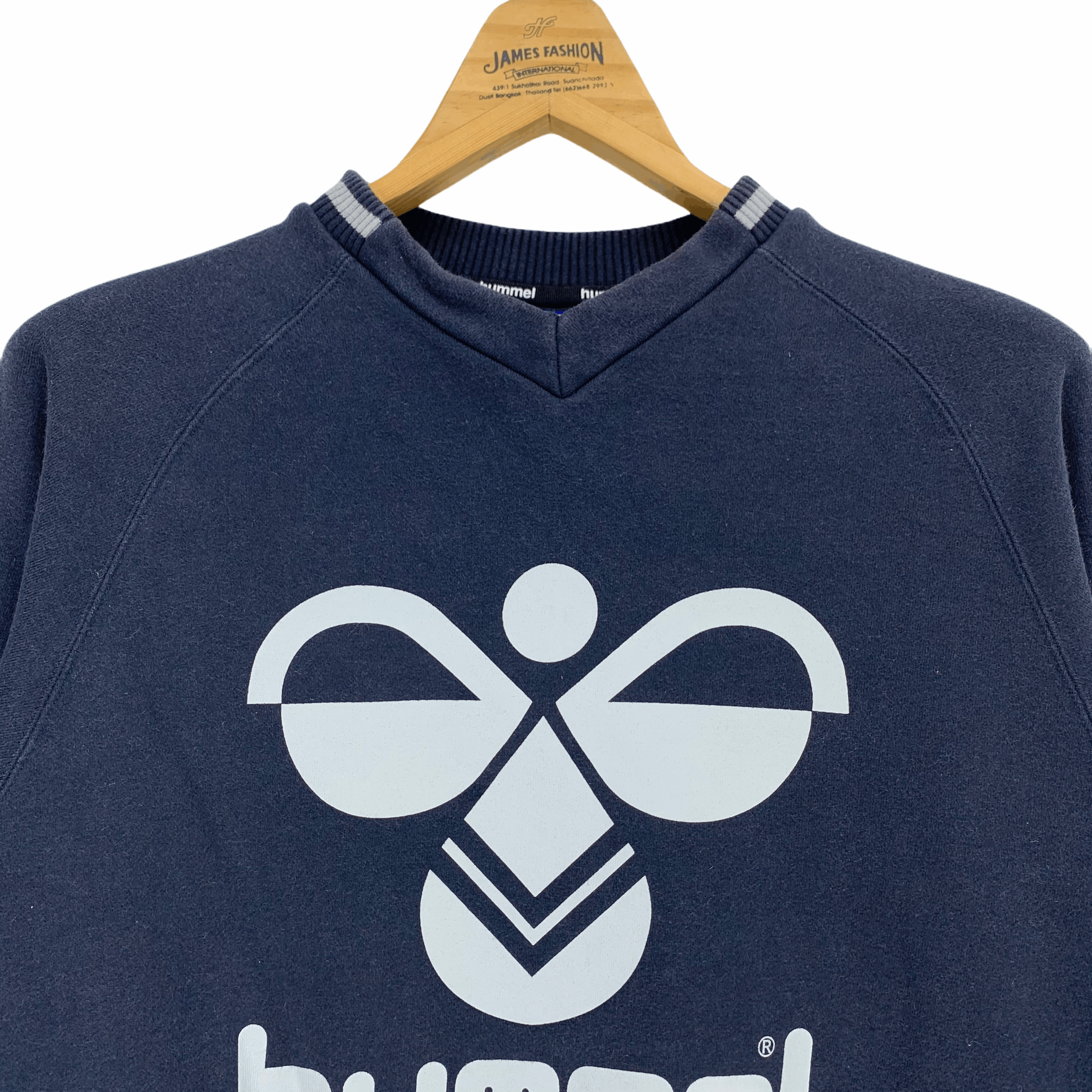 Hummel Hummel Big Logo Navy Sweatshirts #2944-111 Size US M / EU 48-50 / 2 - 2 Thumbnail