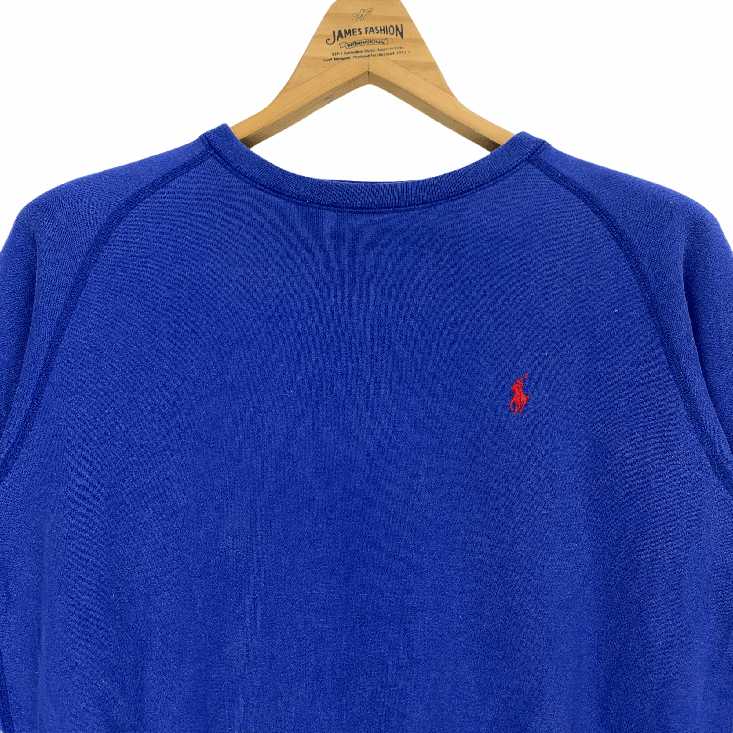 Polo Ralph Lauren Polo Ralph Lauren Small Pony Royal Blue Sweatshirt #2935-111 Size US S / EU 44-46 / 1 - 2 Thumbnail