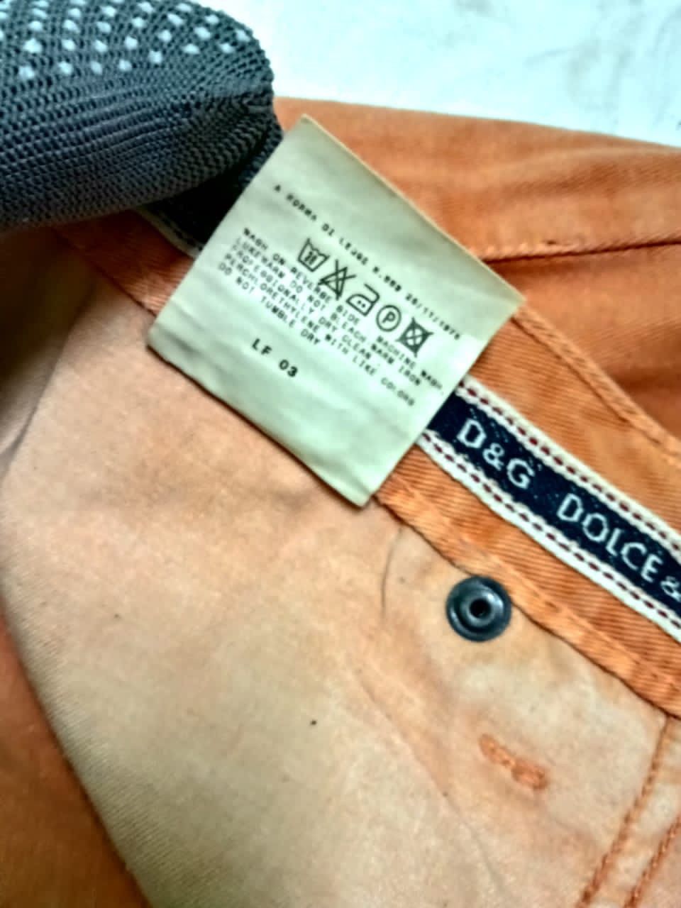 Dolce & Gabbana × Vintage vintage dolce & gabbana very rare Size 30" / US 8 / IT 44 - 8 Thumbnail