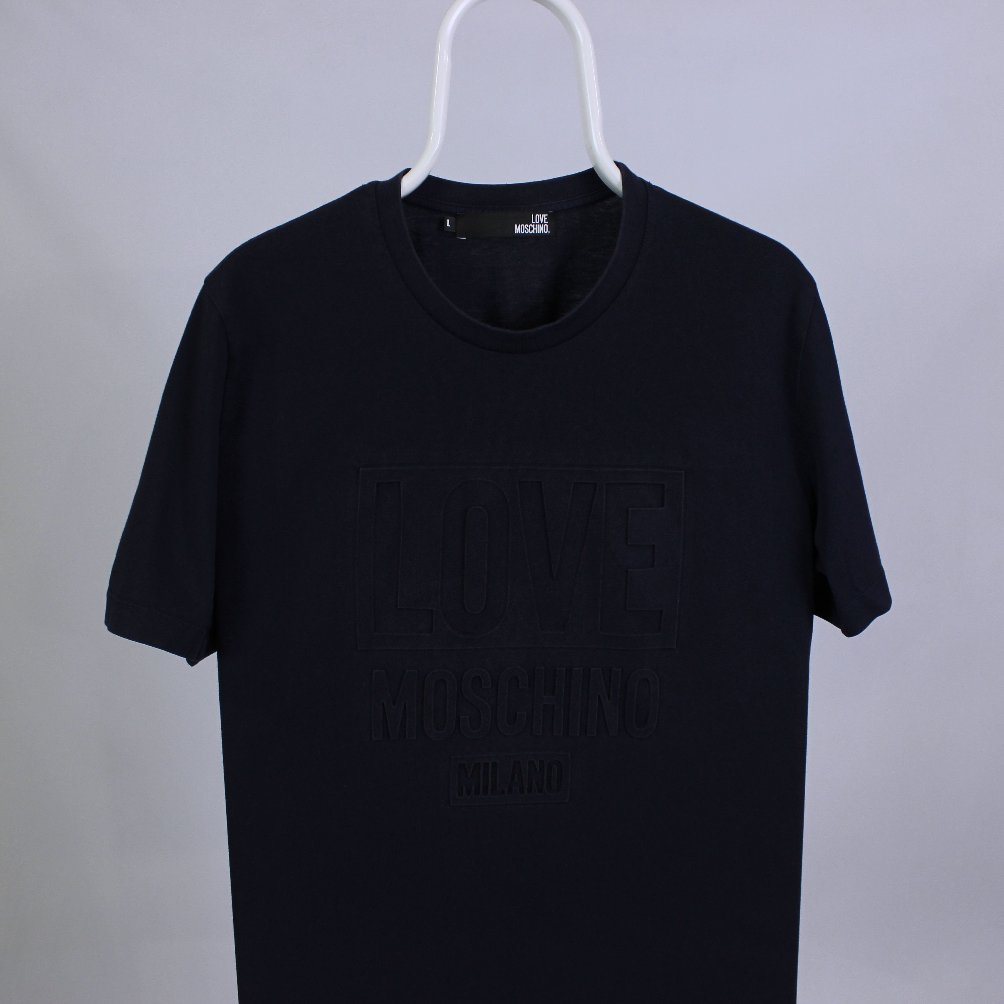 Moschino Moschino t shirt rarity logo rarity Size US M / EU 48-50 / 2 - 2 Thumbnail